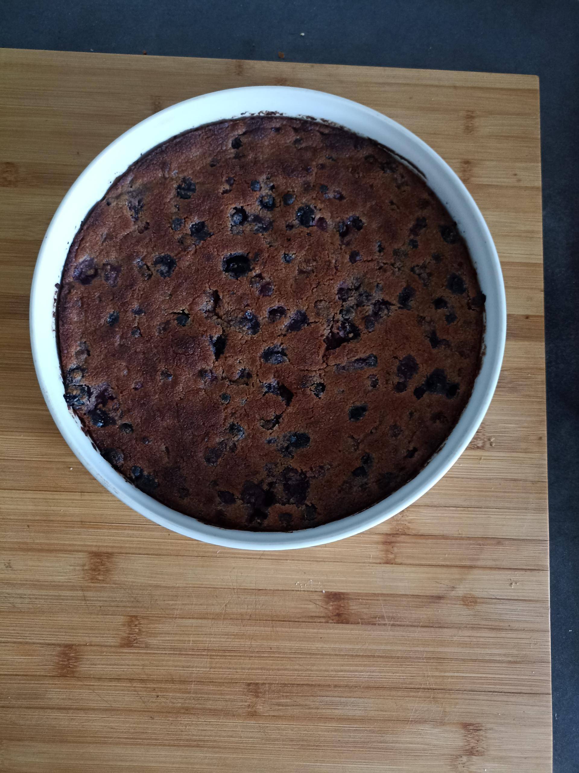 Tarte pudding aux fruits rouges - Recette Companion Connect XL | Moulinex