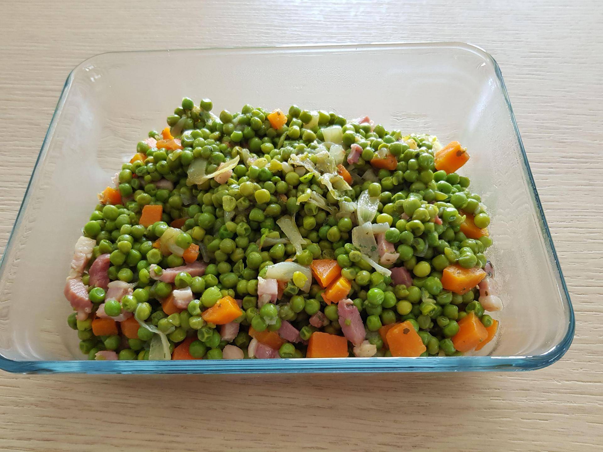 Petits pois à la parisienne - Recette Cookeo V3 | Moulinex