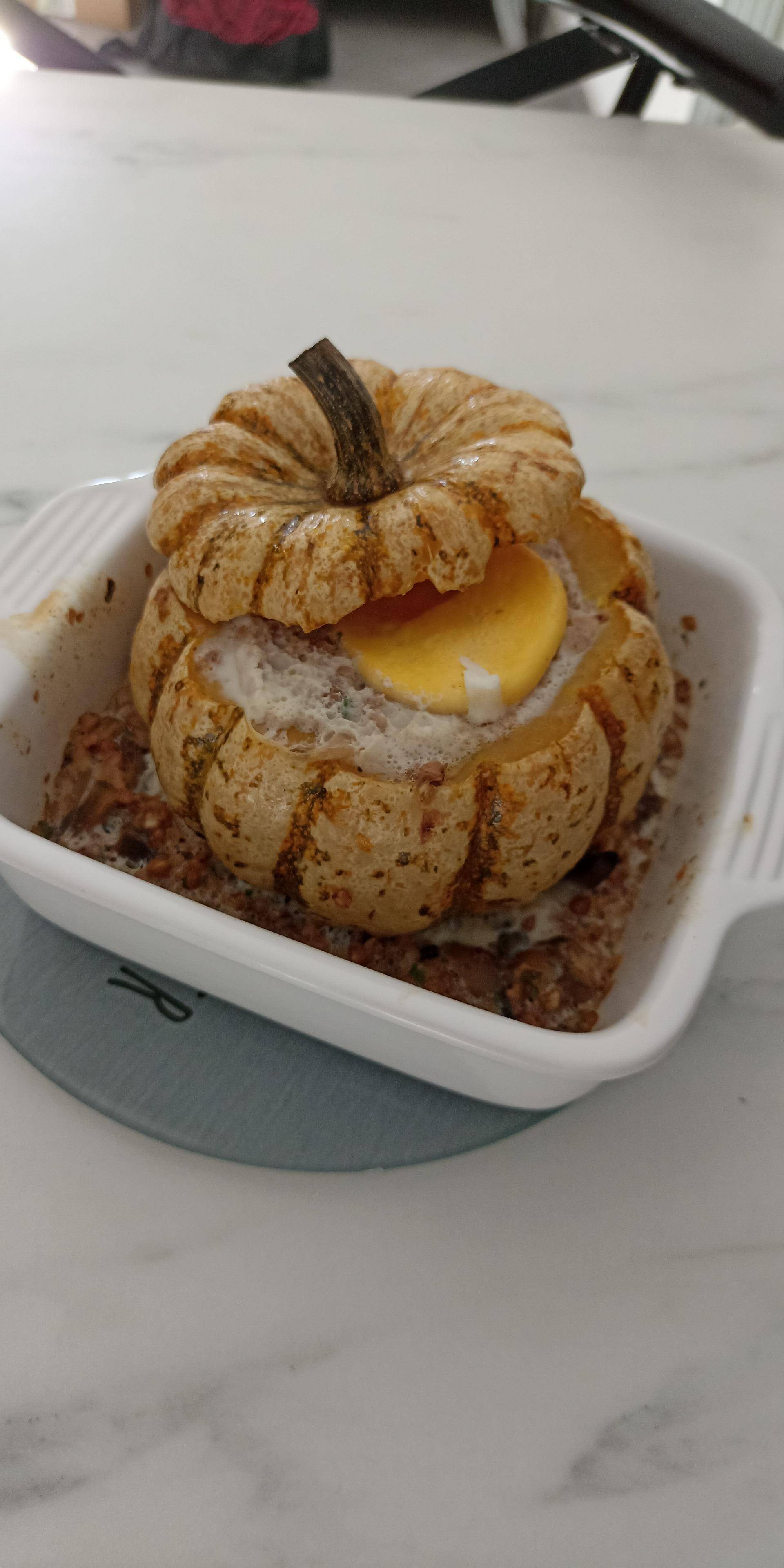 Courge Jack be Little farcie - Recette Cookeo Infinity Autostir | Moulinex