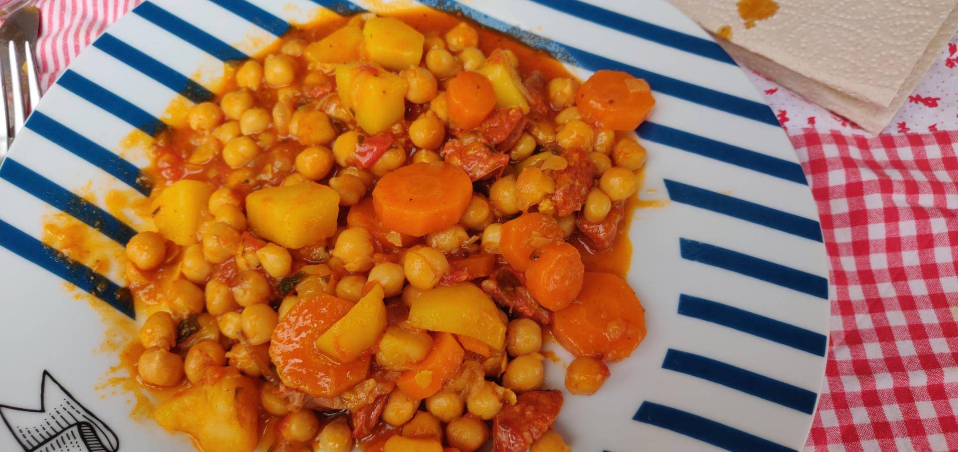 Ragoût de pois chiche au chorizo - Recette Cookeo | Moulinex