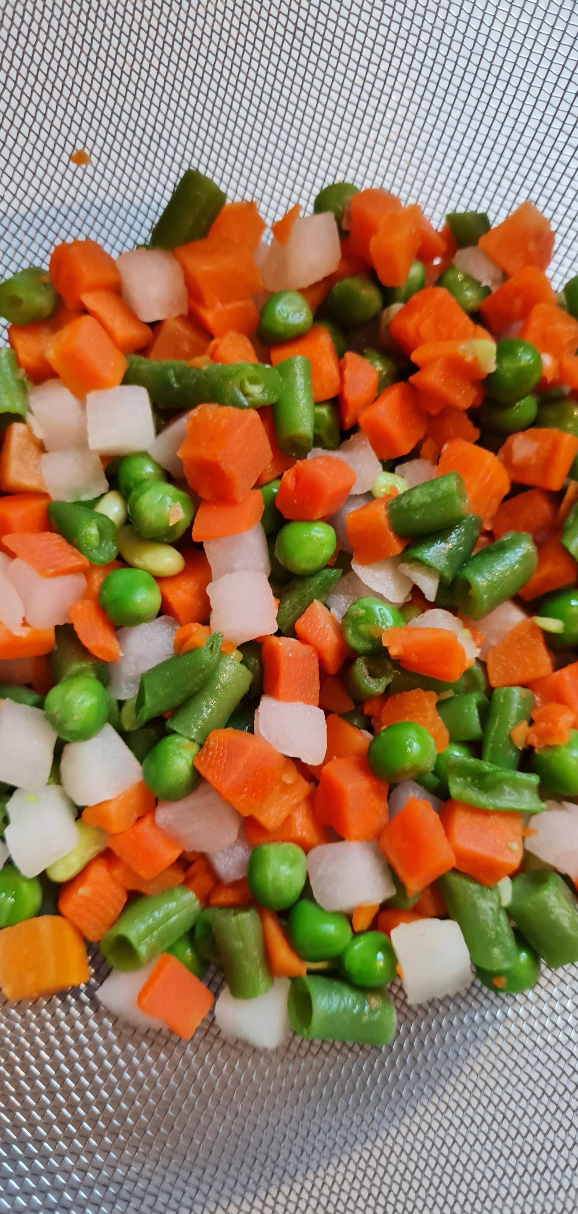 Macédoine de legumes - Recette Cookeo 9in1 | Moulinex