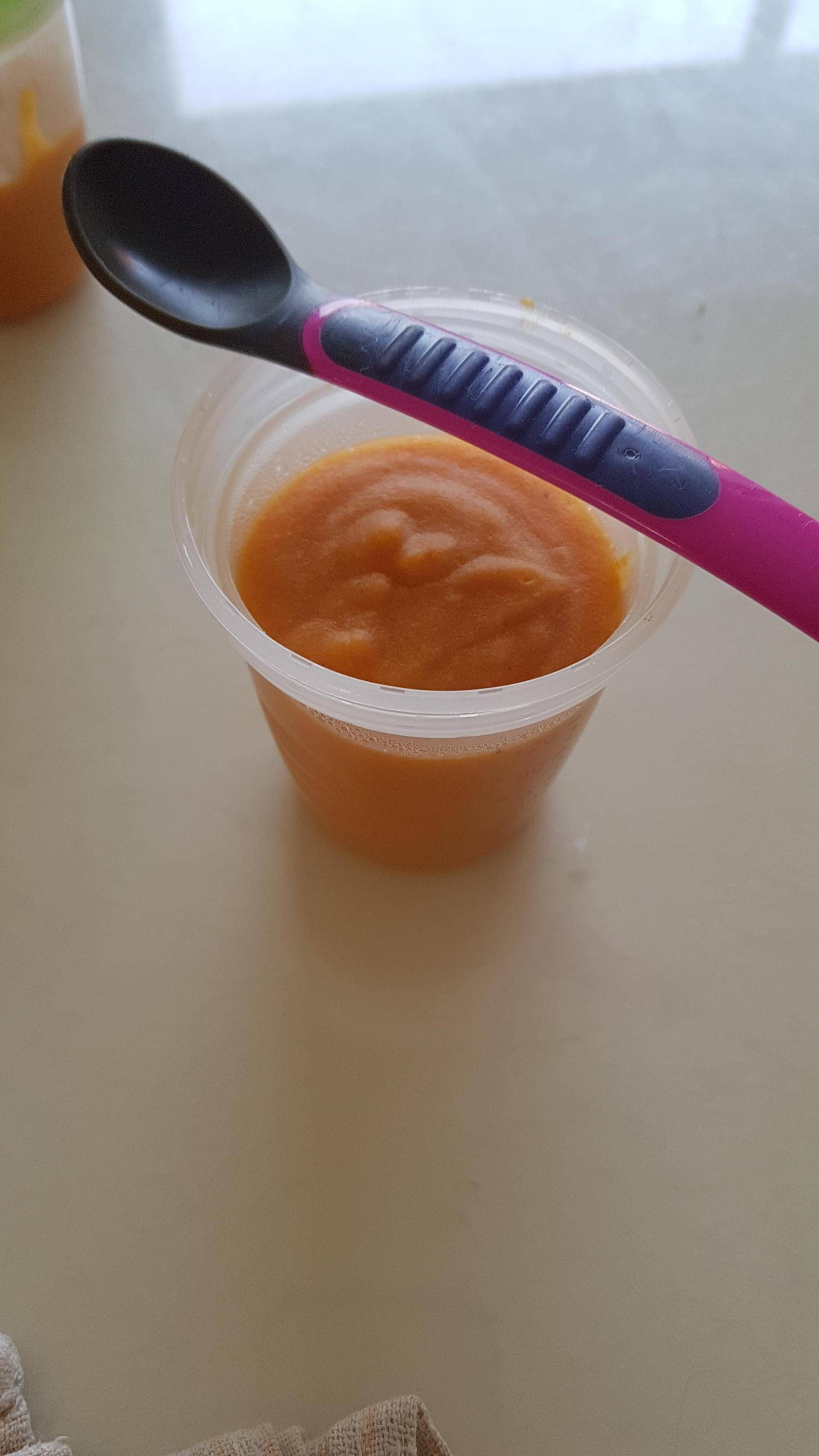 Petit pot dès 6mois lentille carotte pomme de terre - Recette Cookeo | Moulinex