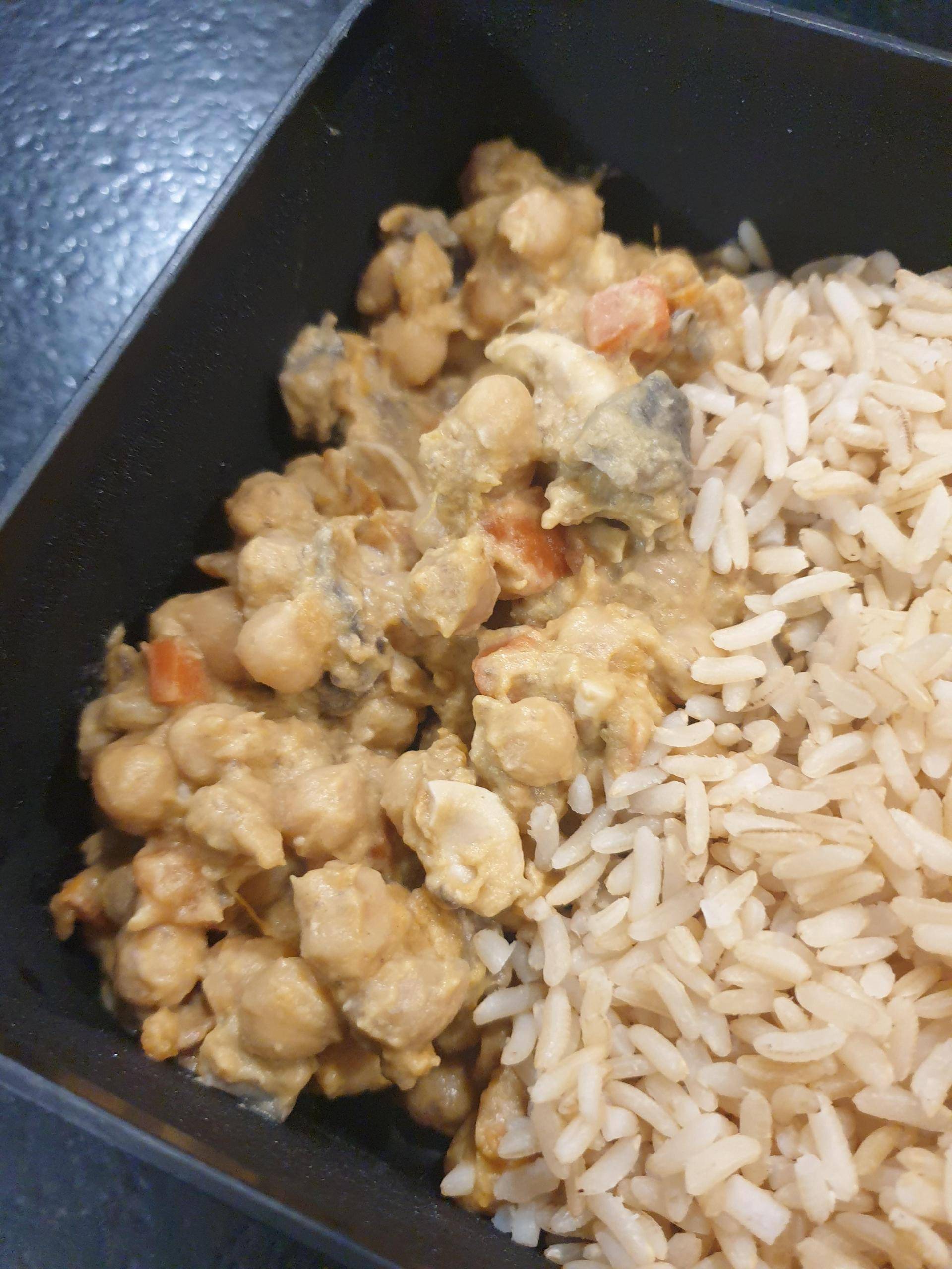 Curry pois chiches et patate douce - Recette Companion XL | Moulinex