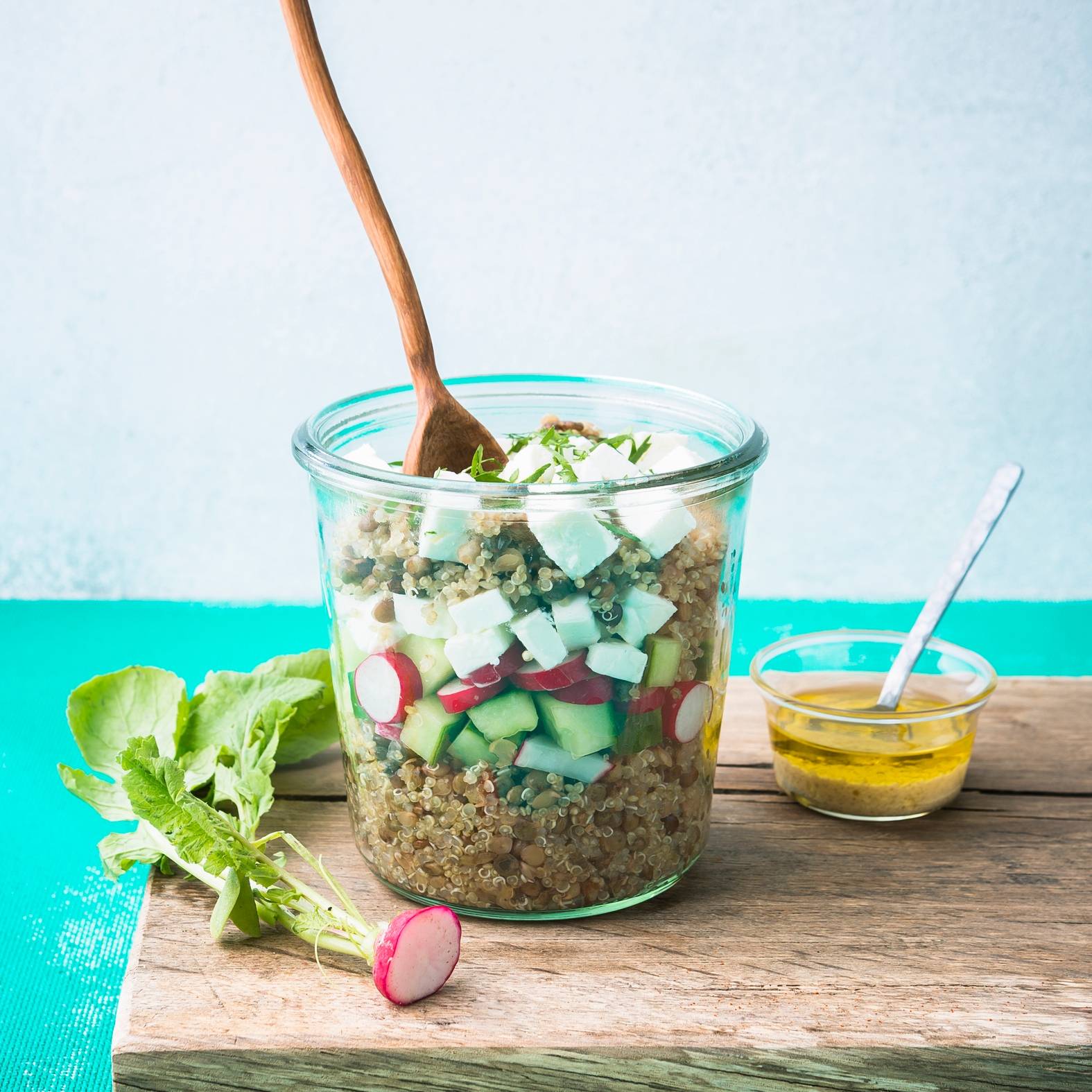 Feta Salade Potjes - Recette Cookeo | Moulinex