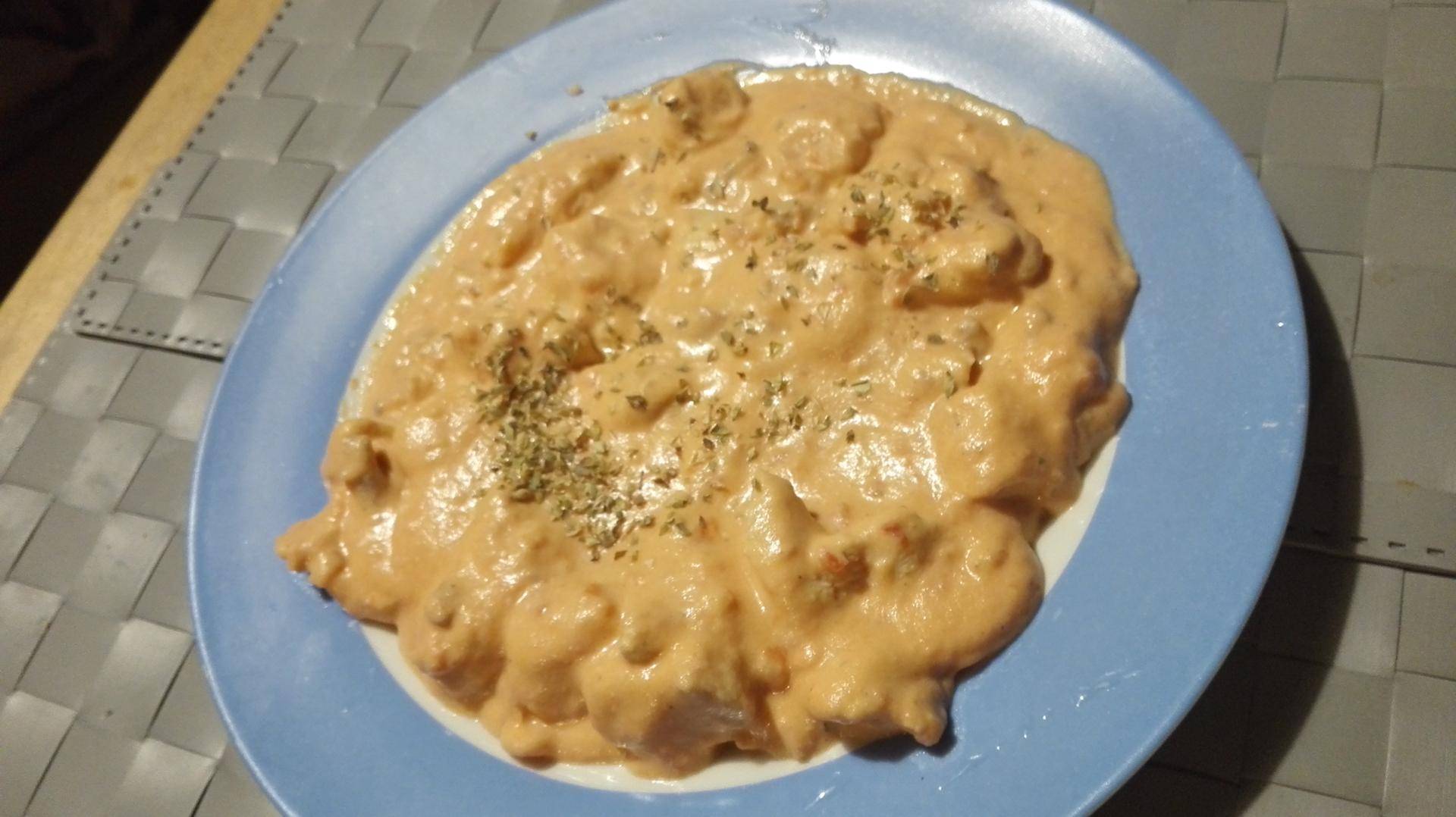 Poulet mascarpone boursin et tomate - Recette Companion Connect | Moulinex