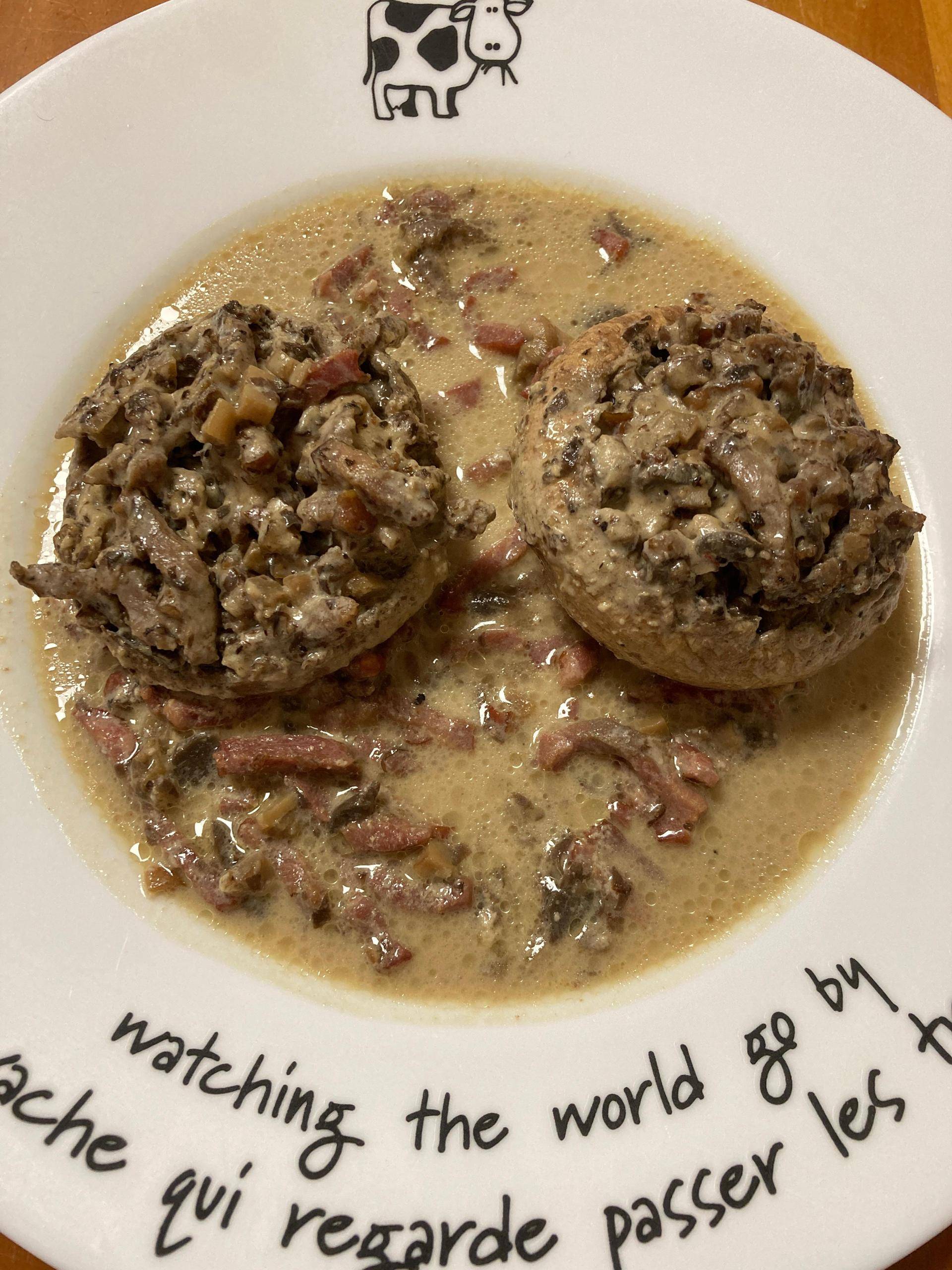 Champignons farcis au Boursin de Nannou - Recette Cookeo | Moulinex