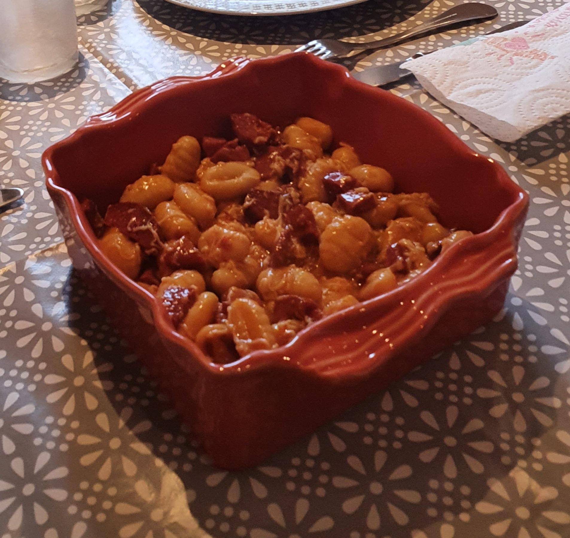 Gnocchis au chorizo - Recette Cookeo | Moulinex