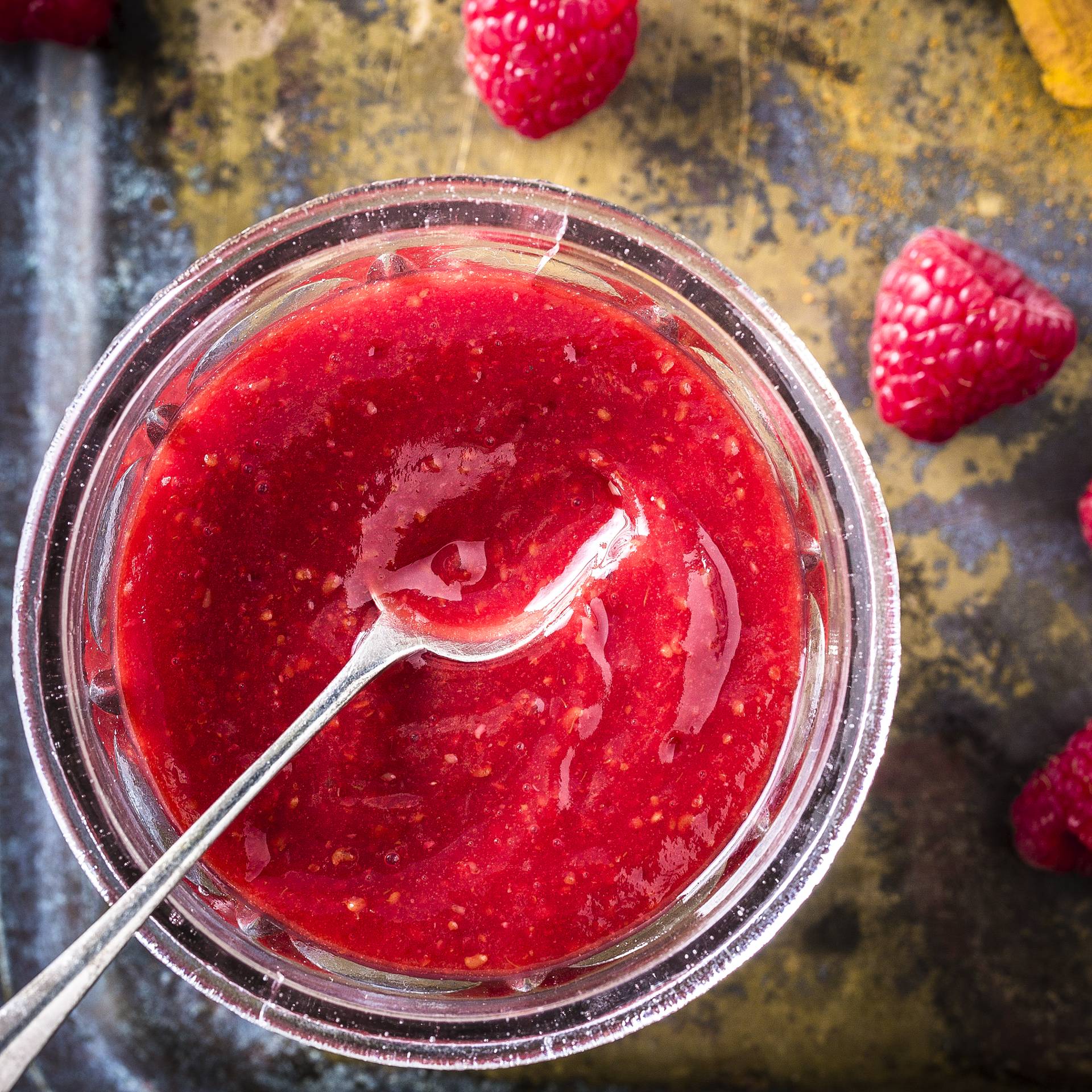 Coulis de framboise au curcuma - Recette Ultrablend Boost | Moulinex