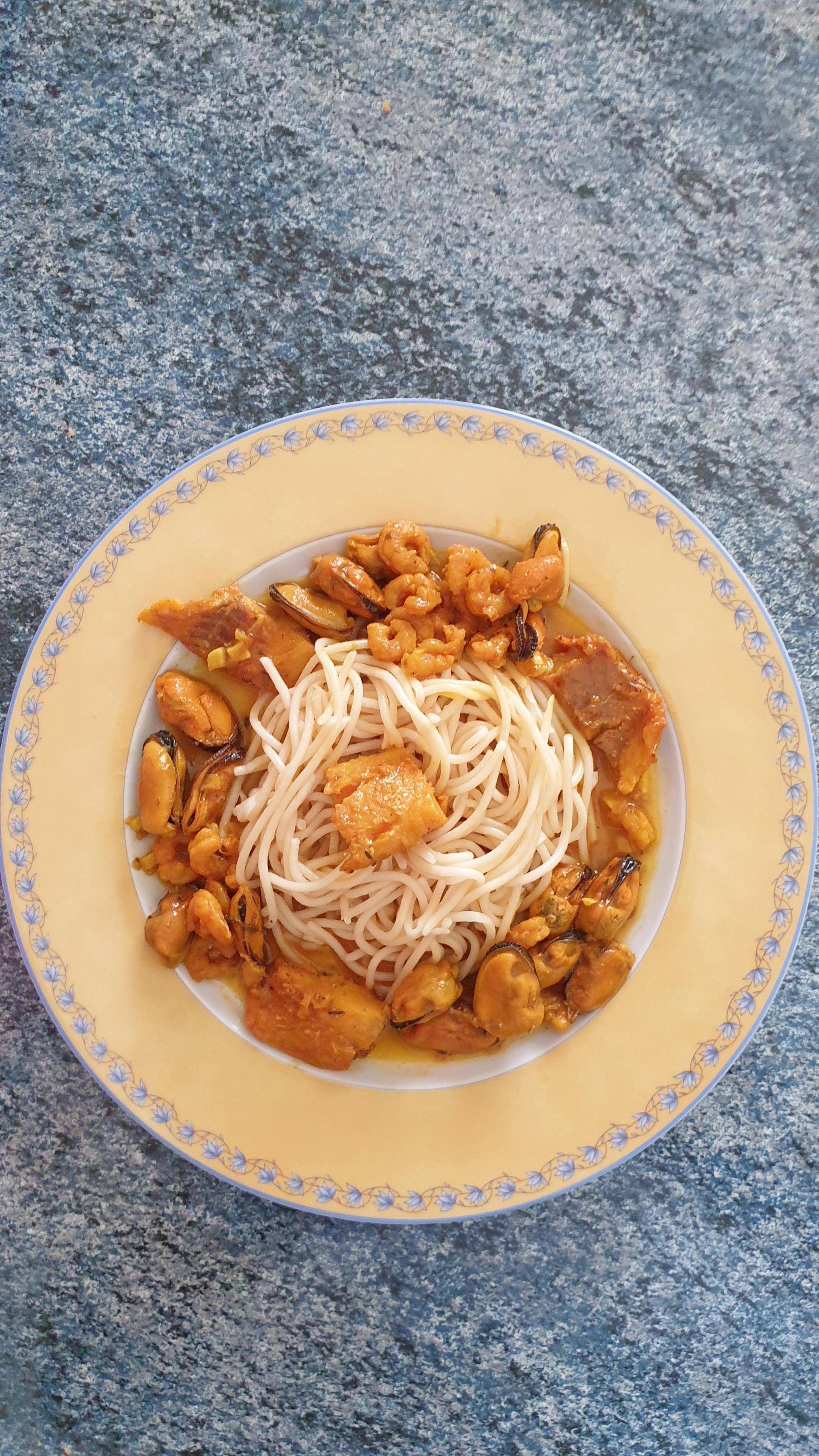 Spaghetti de la mer - Recette Cookeo V3 | Moulinex