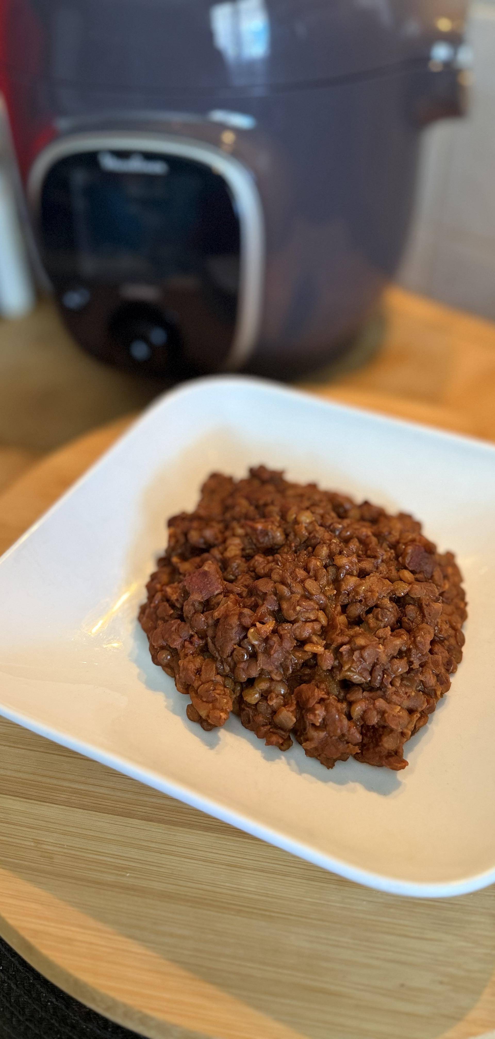 Lentilles au chorizo - Recette Cookeo Mini | Moulinex