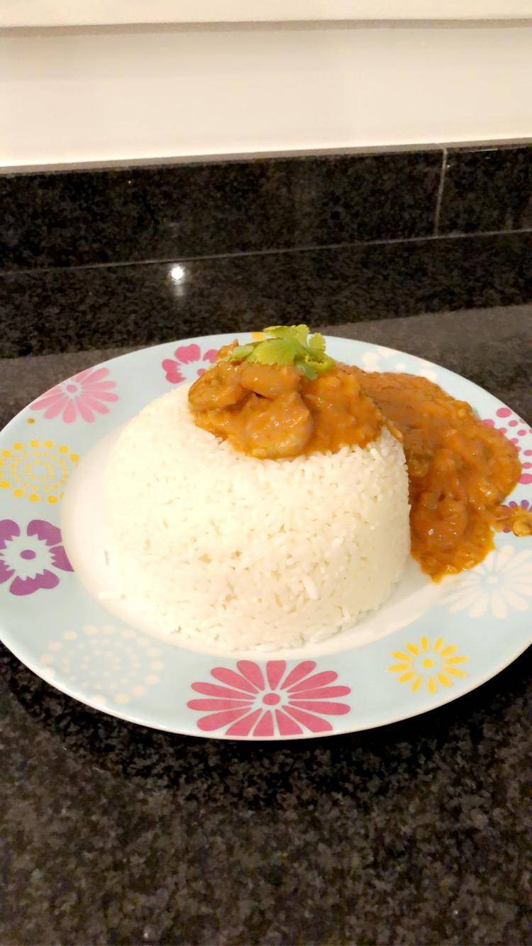 Crevettes & Curry de Lika - Recette Companion Connect | Moulinex