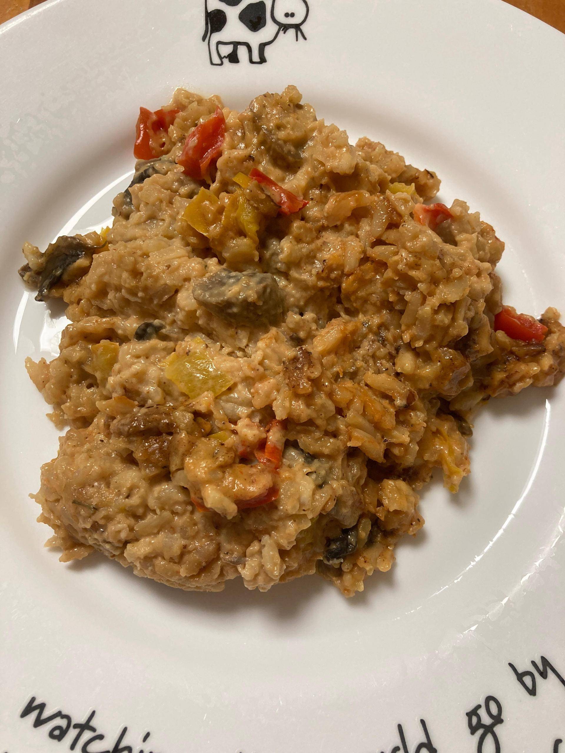 Risotto poivrons-champignons de Nannou - Recette Cookeo | Moulinex