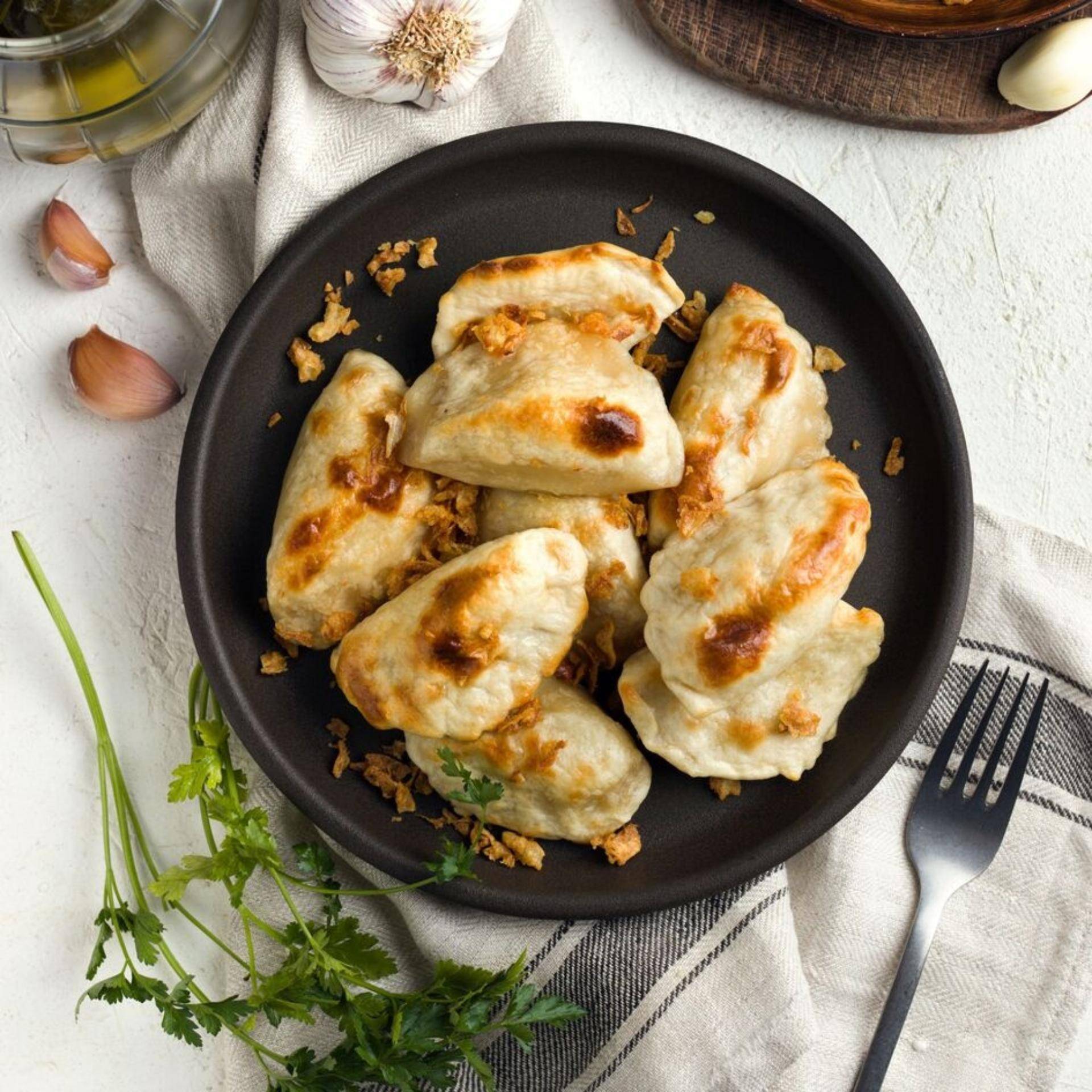 Raviolis croustillants (Pierogi) - Recette Companion Connect | Moulinex