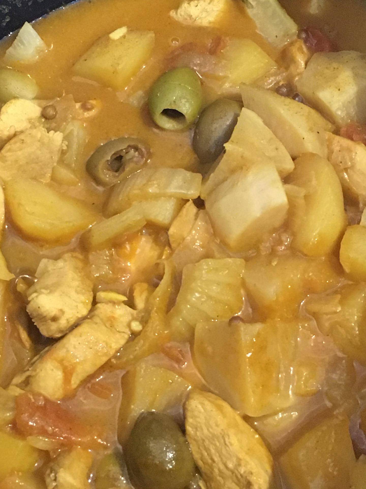 Tajine de poulet aux légumes et aux olives - Recette Cookeo | Moulinex