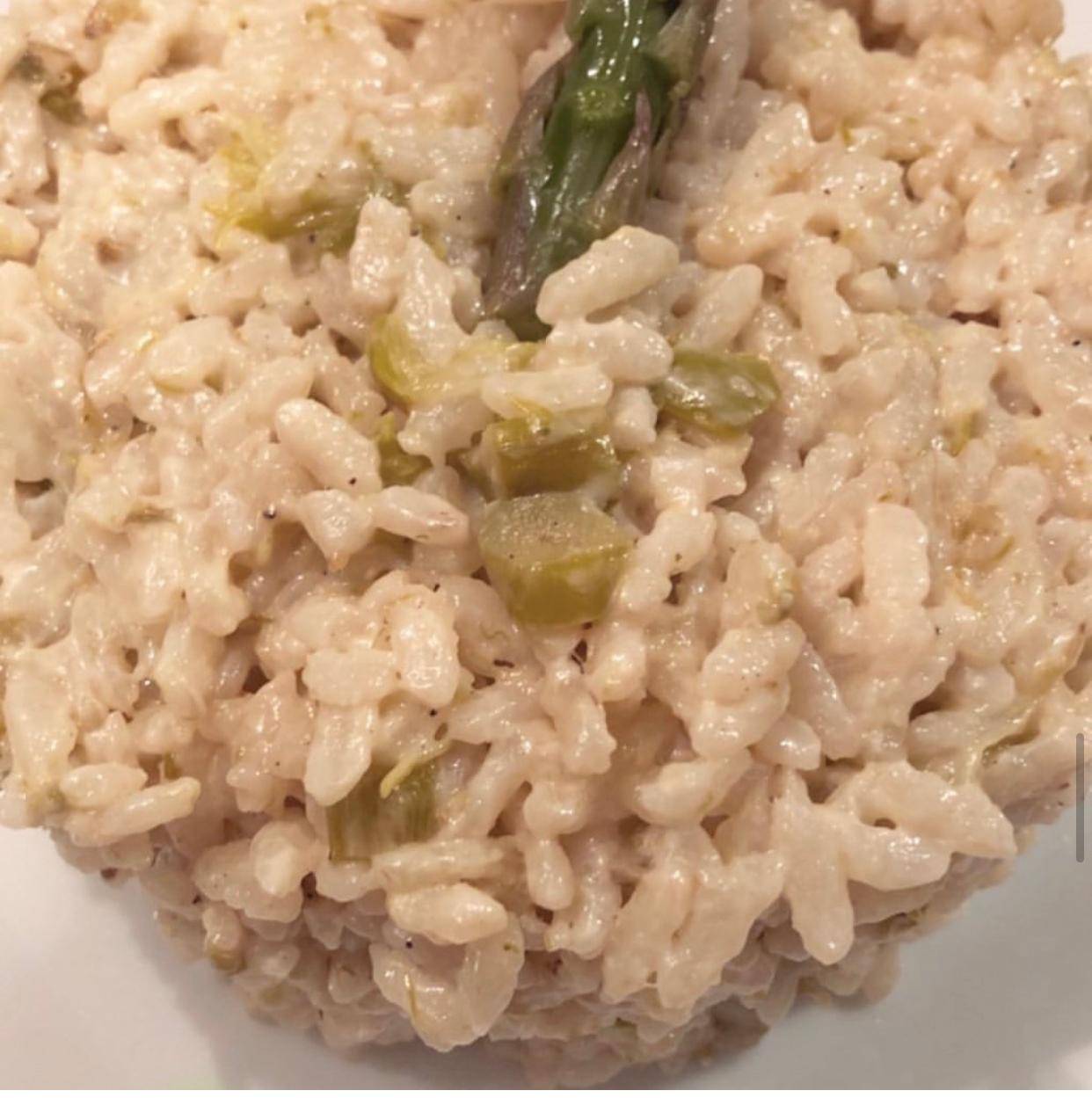 Risotto asperge verte et bacon - Recette Cookeo | Moulinex