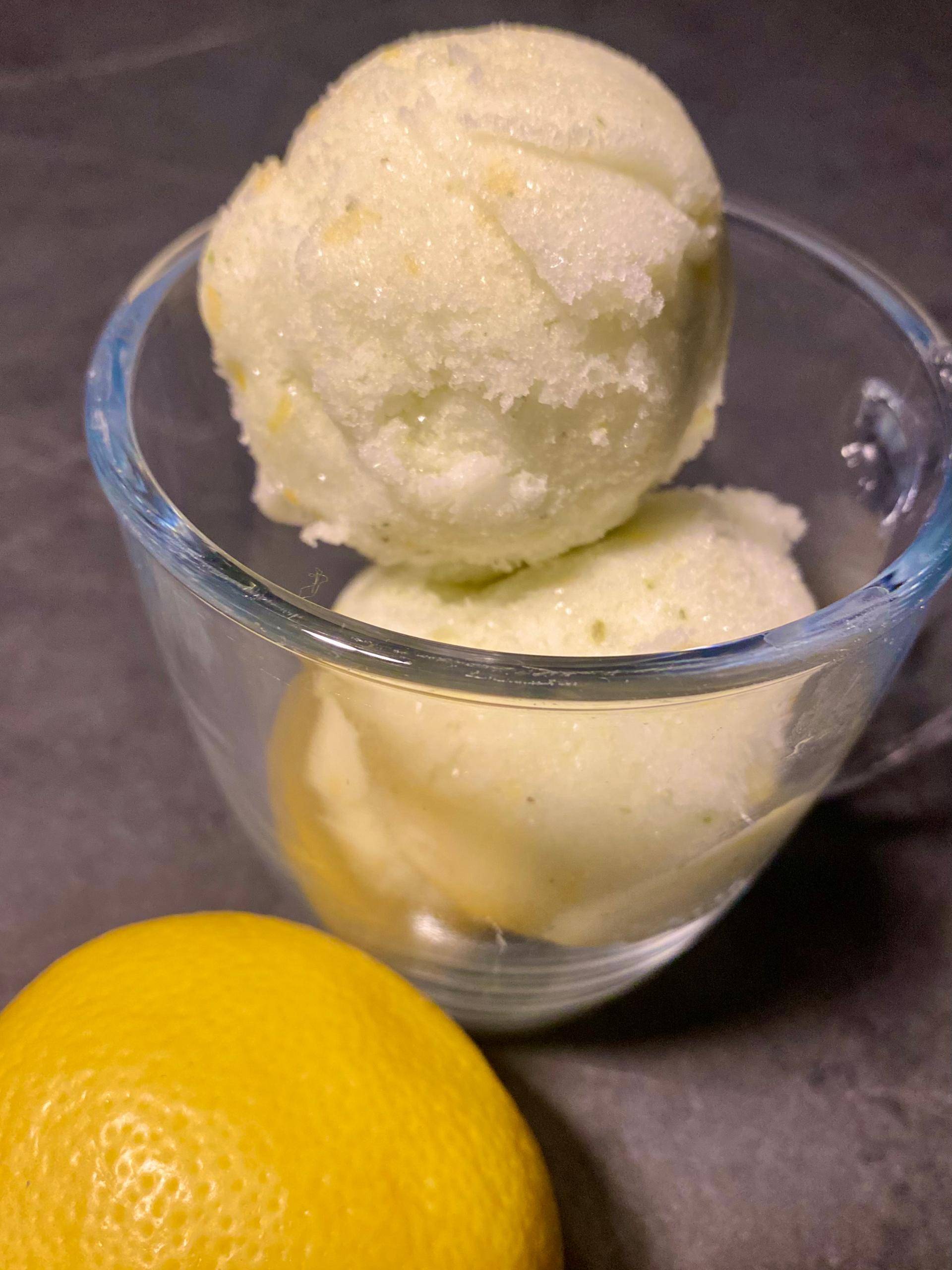 Sorbet citron - Recette Companion Connect XL | Moulinex