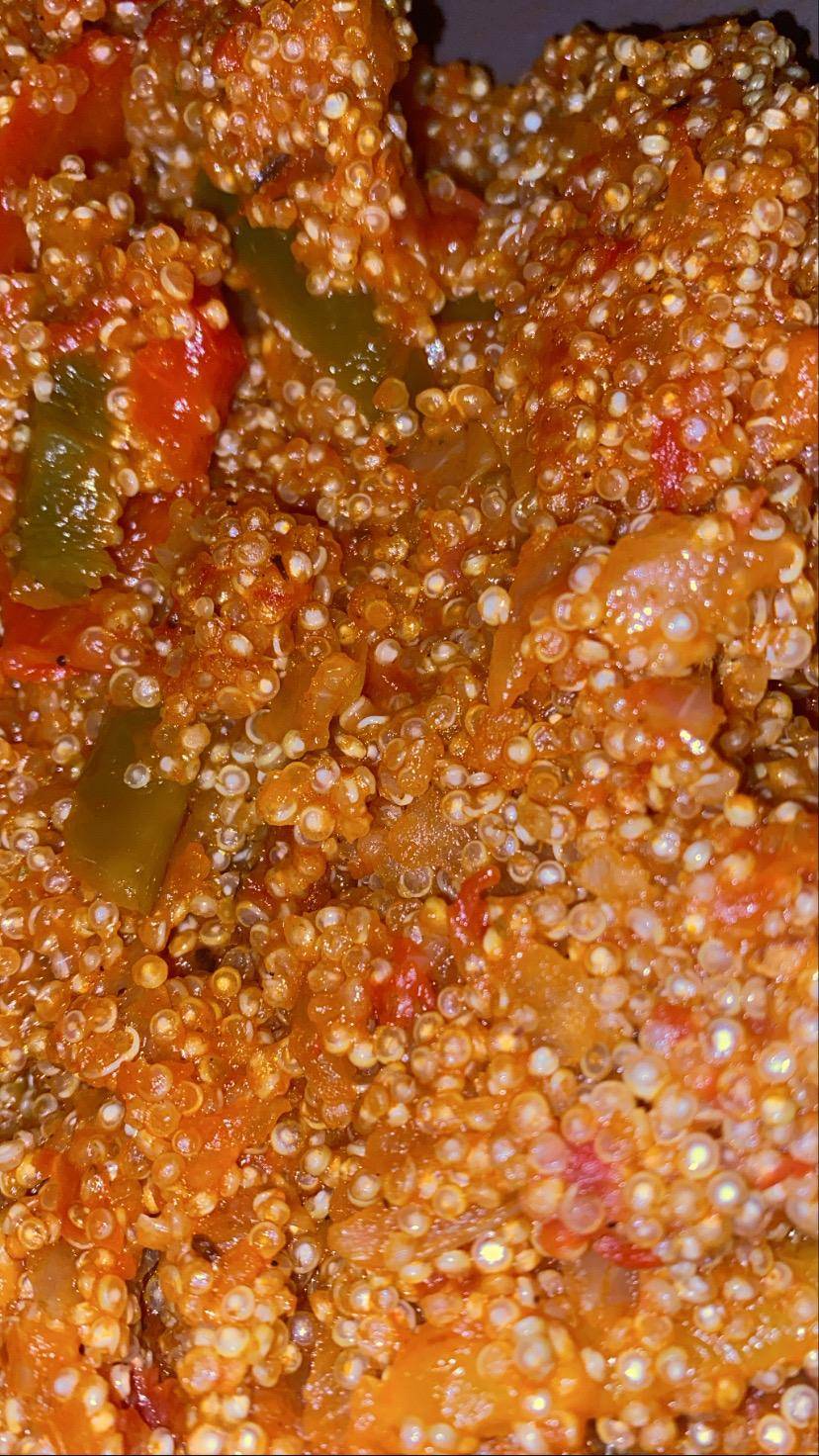 Quinoa sauce basquaise - Recette Companion Connect XL | Moulinex