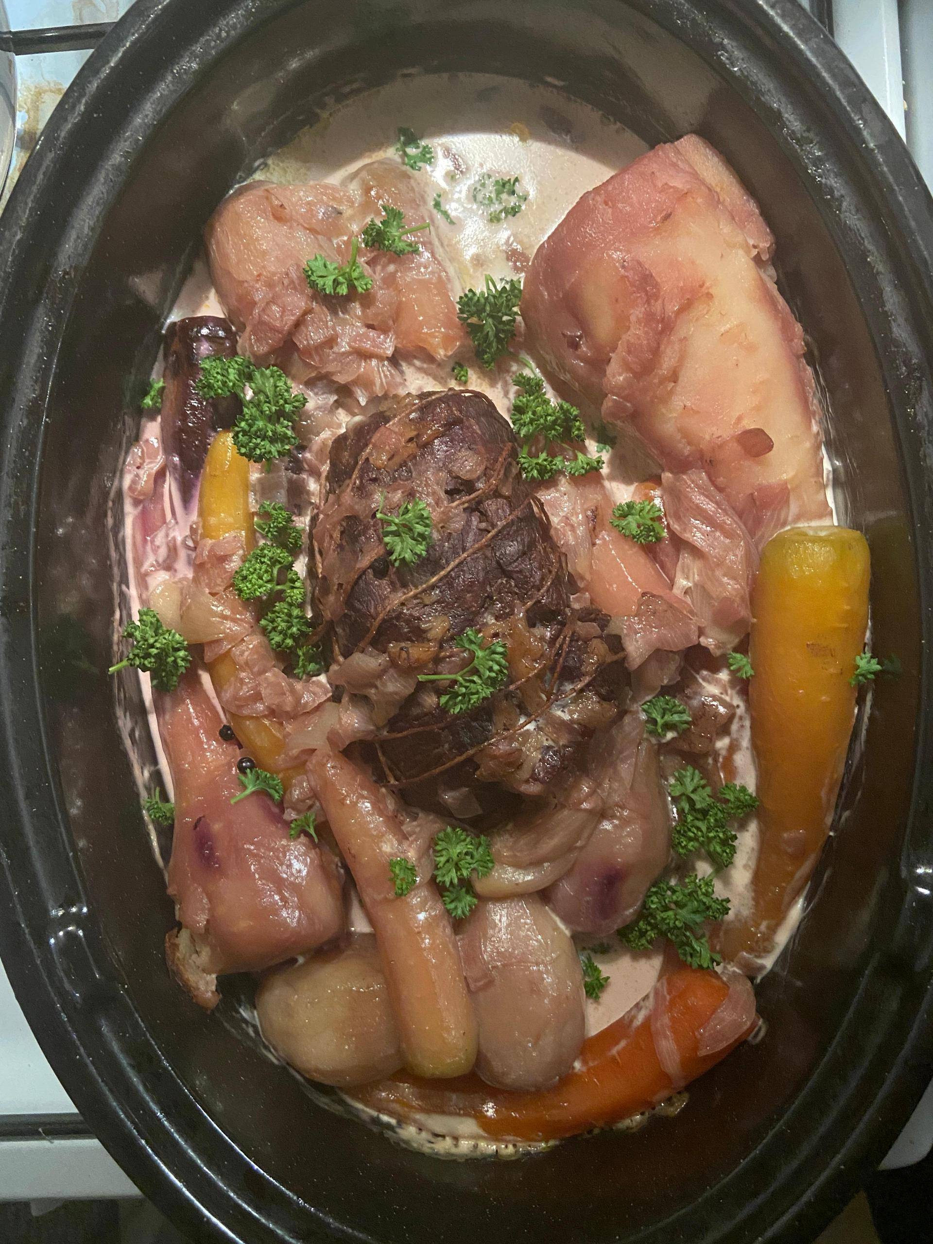 Quasi de veau aux légumes racines - Recette Cookeo | Moulinex