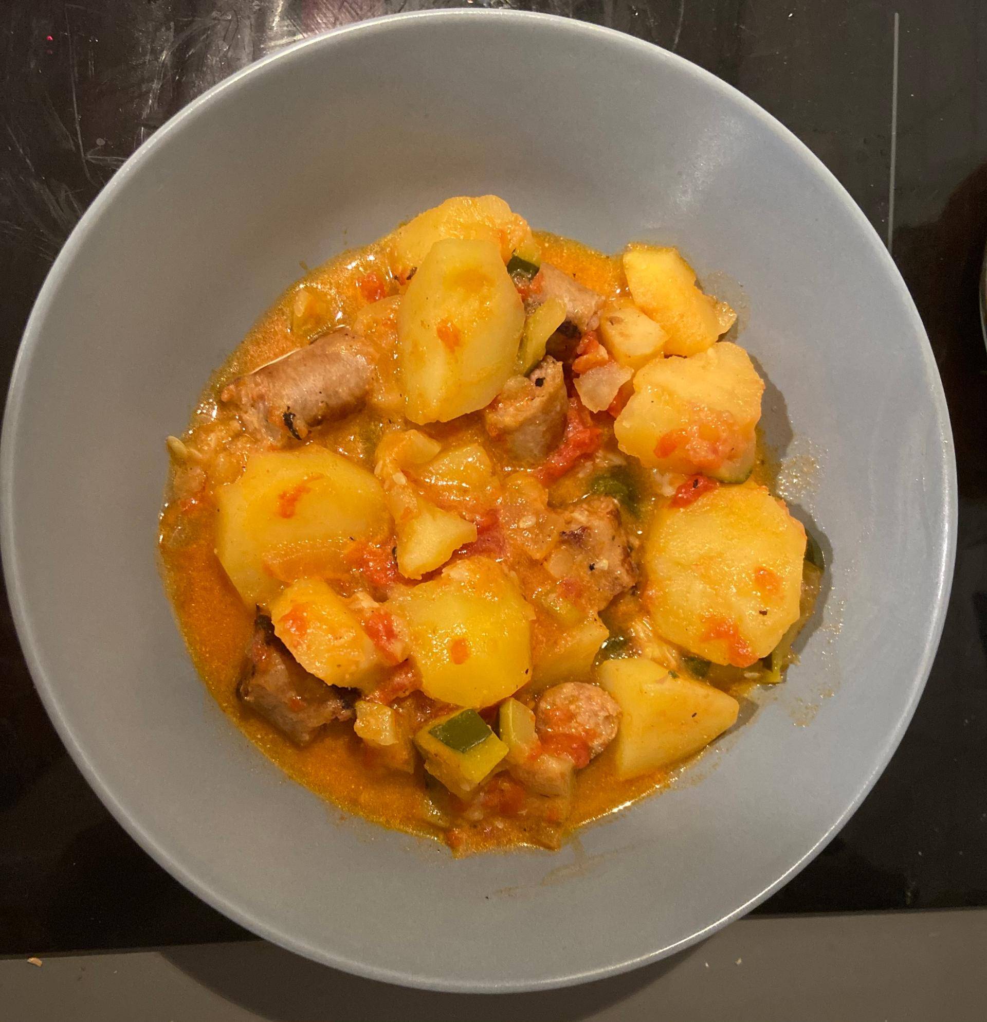 Ragoût saucisses - Recette Cookeo | Moulinex