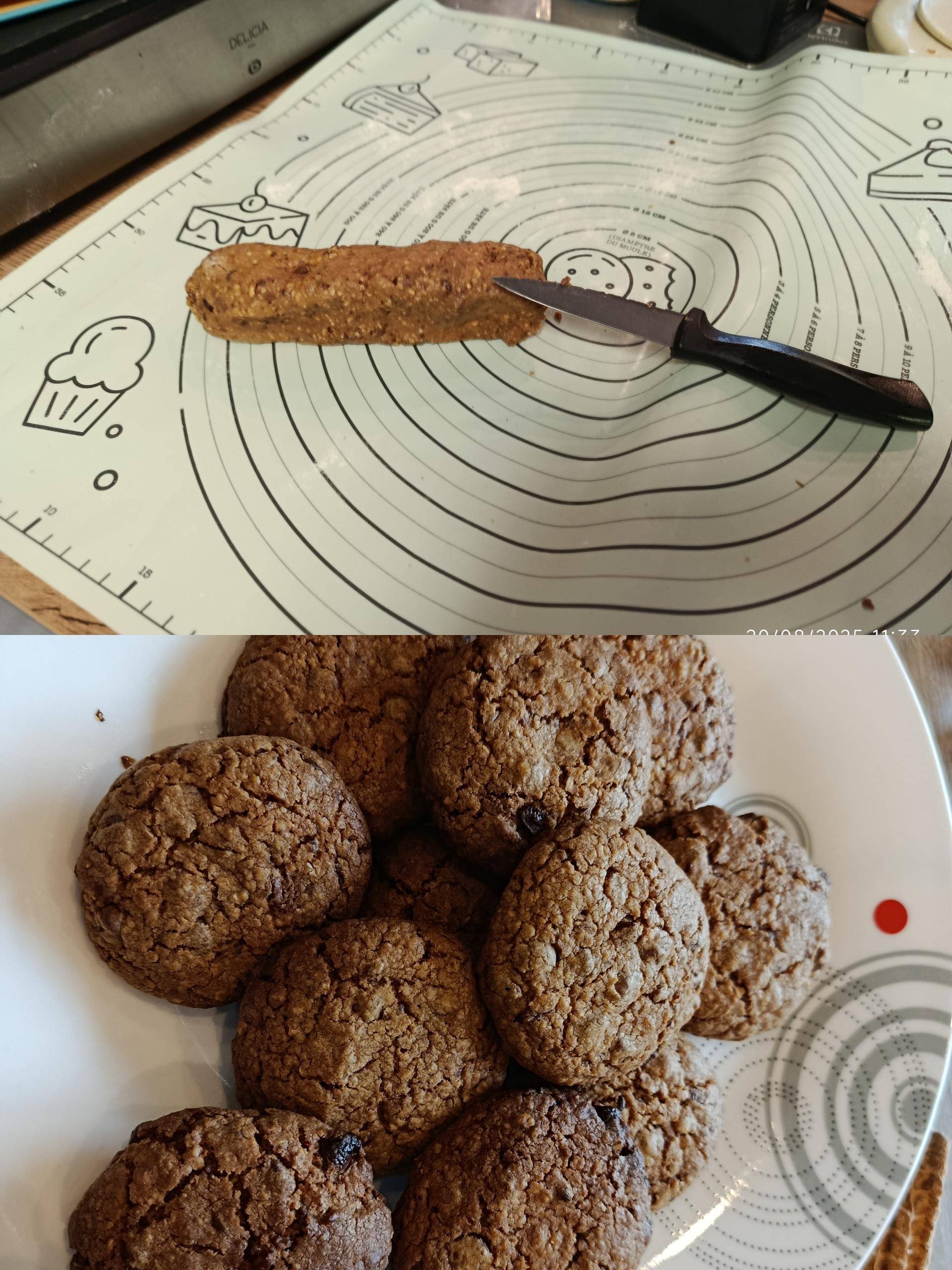 Cookies gourmand avec flocon d'avoine - Recette Companion XL | Moulinex