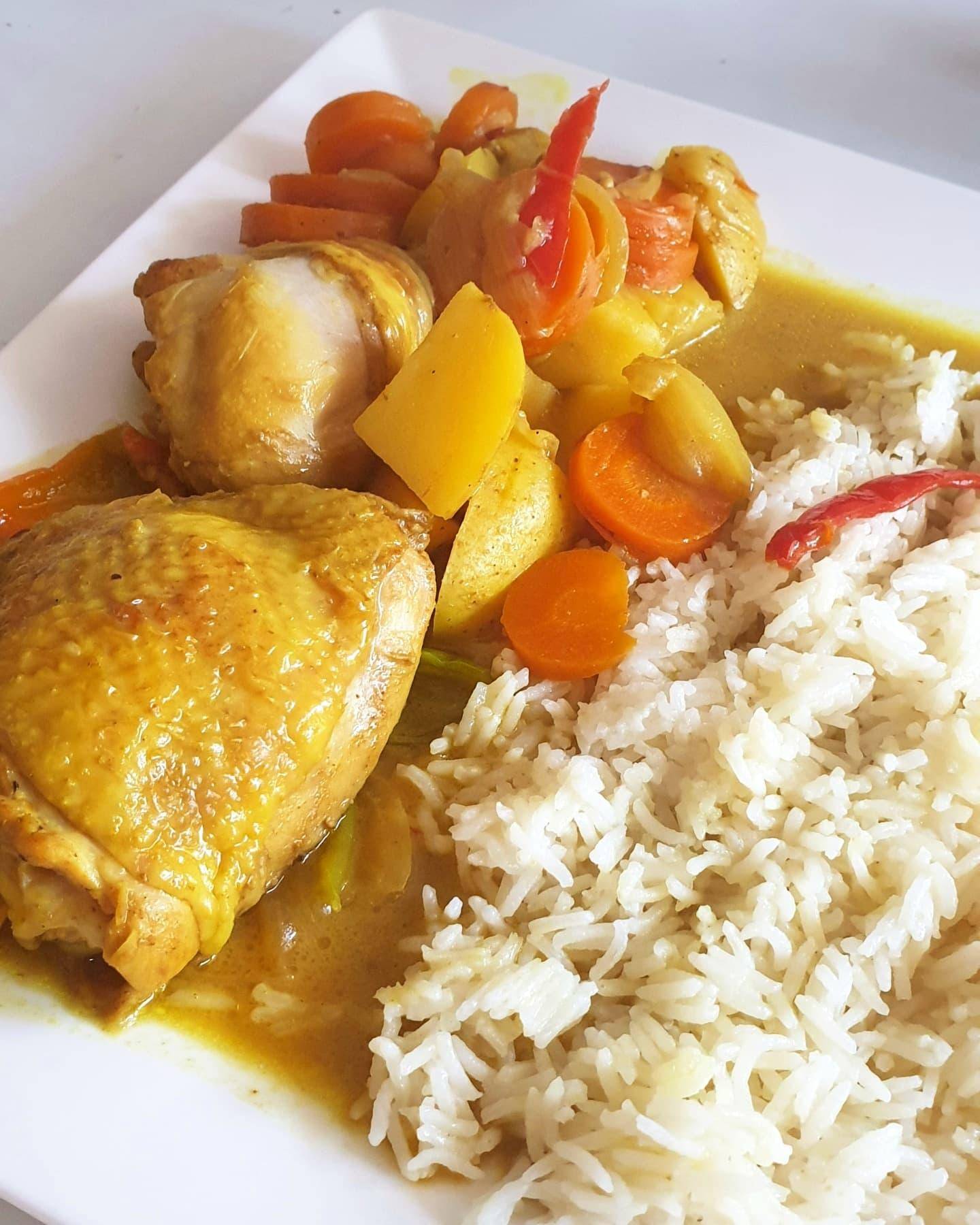 Colombo de poulet antillais - Recette Cookeo | Moulinex