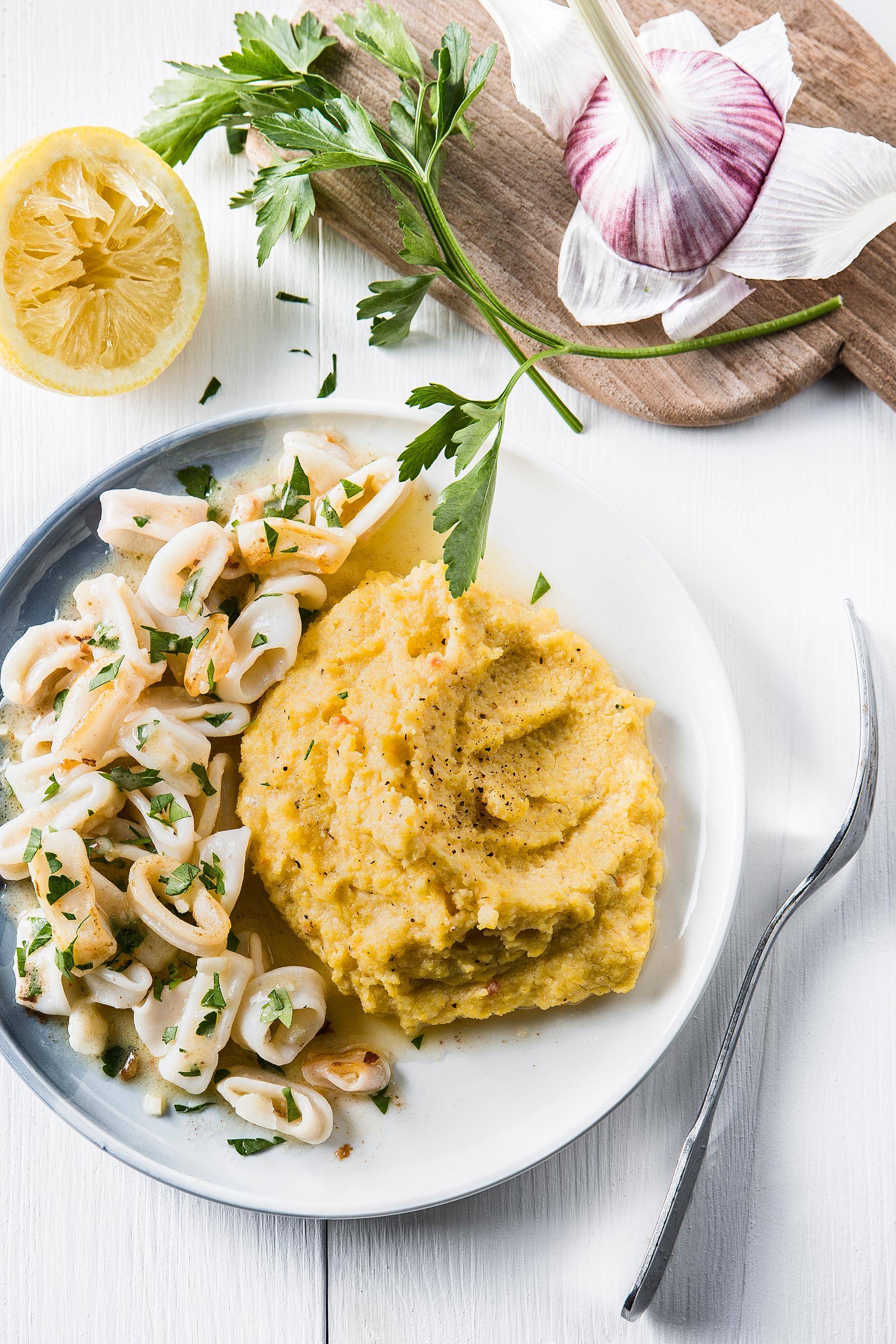 Encornets & Polenta - Recette Cookeo | Moulinex