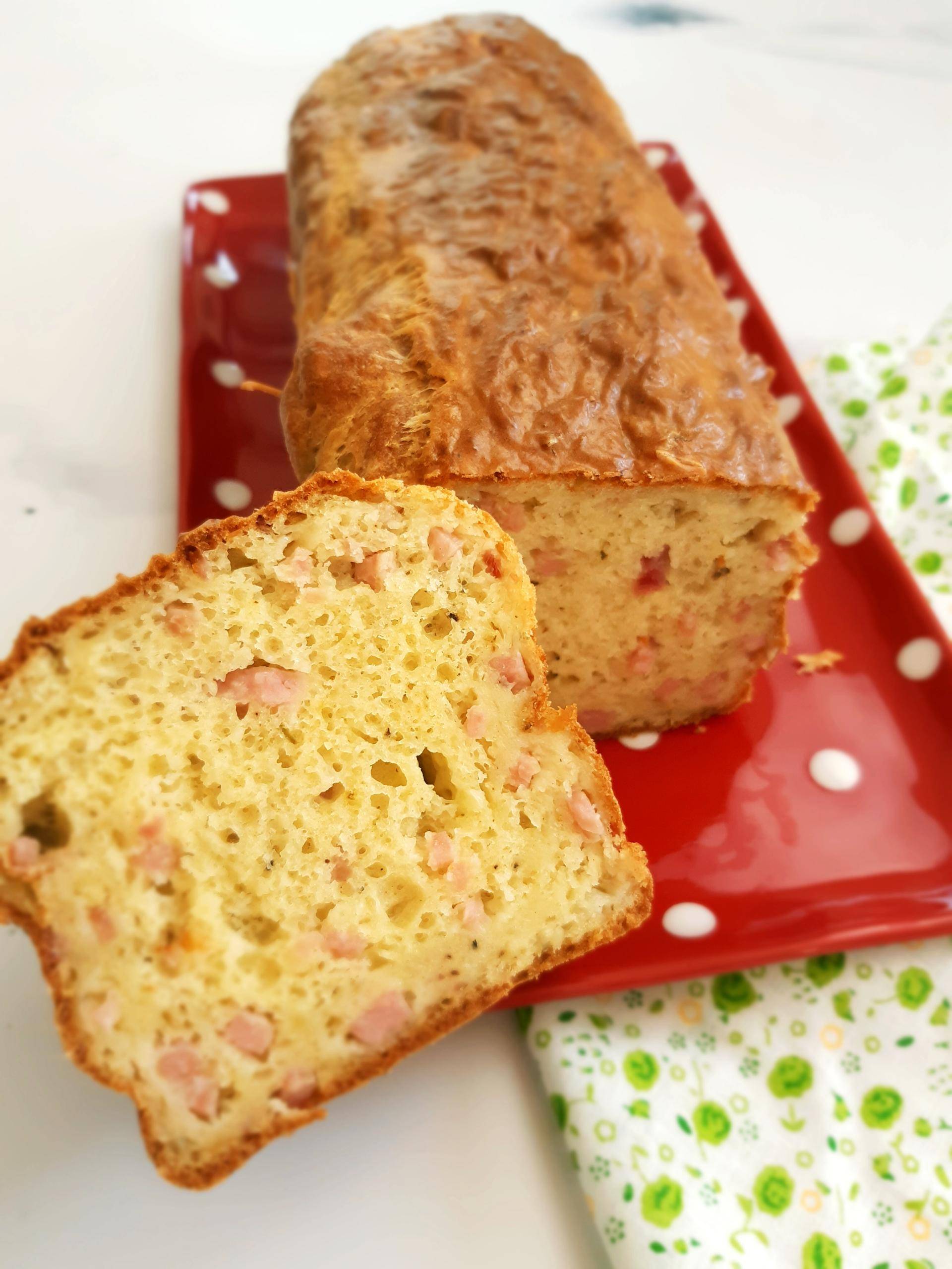 Cake jambon fromages - Recette Companion Connect XL | Moulinex