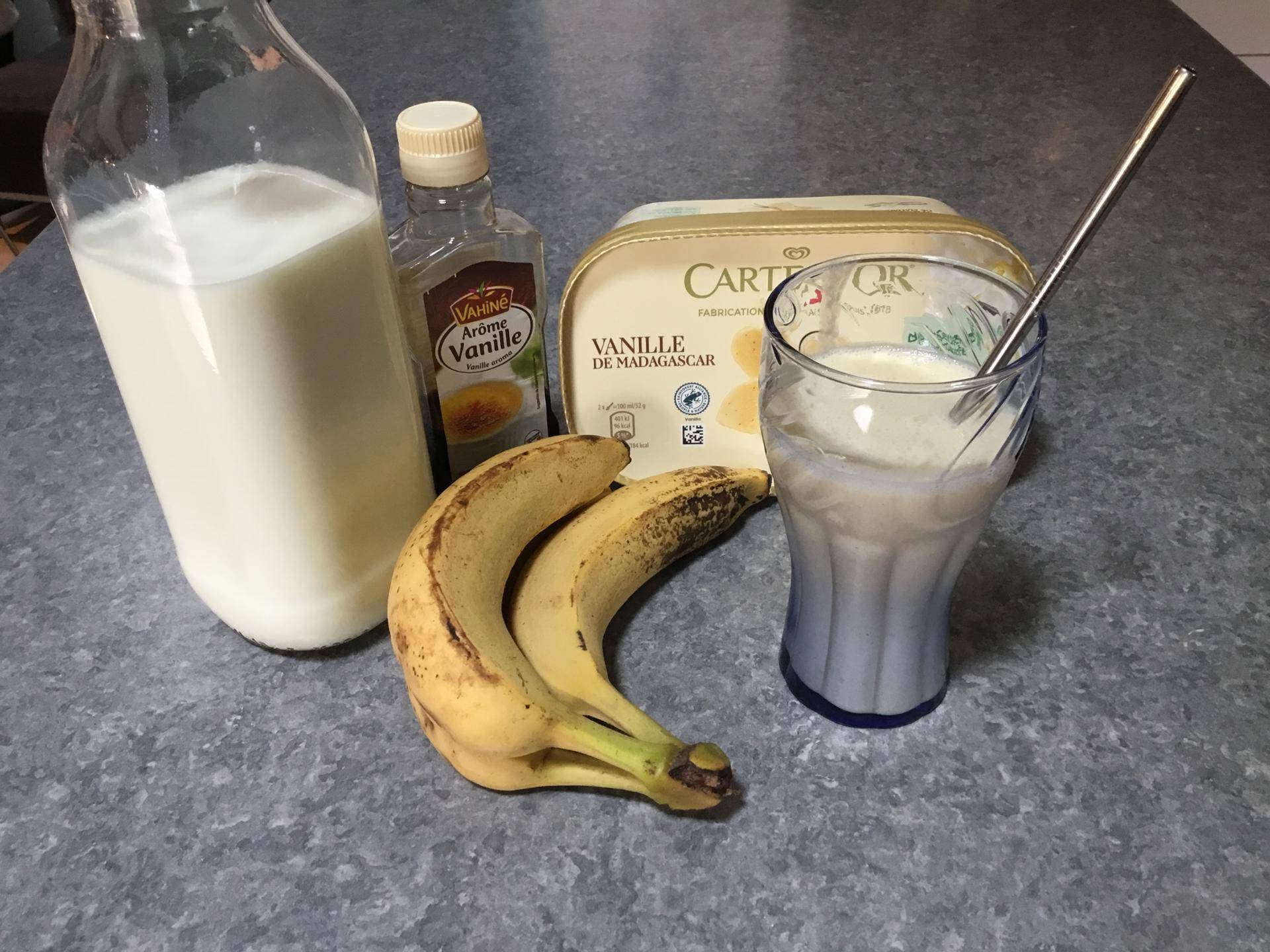 Milk-shake aux bananes - Recette Companion Connect XL | Moulinex