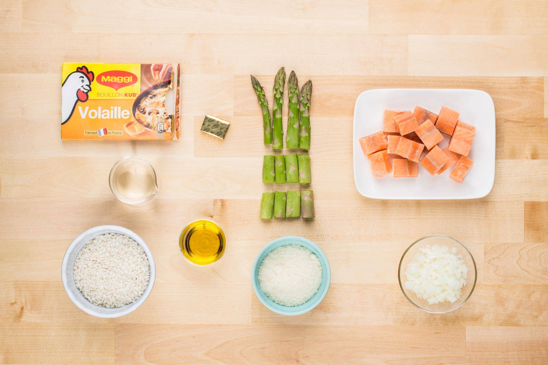 Risotto saumon asperges - Recette Cookeo | Moulinex