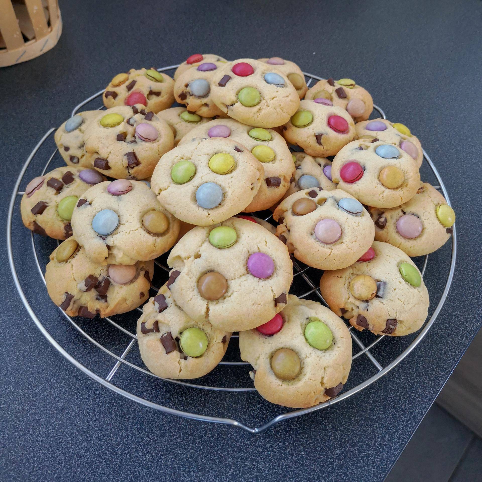 Cookies aux smarties - Recette Companion XL | Moulinex