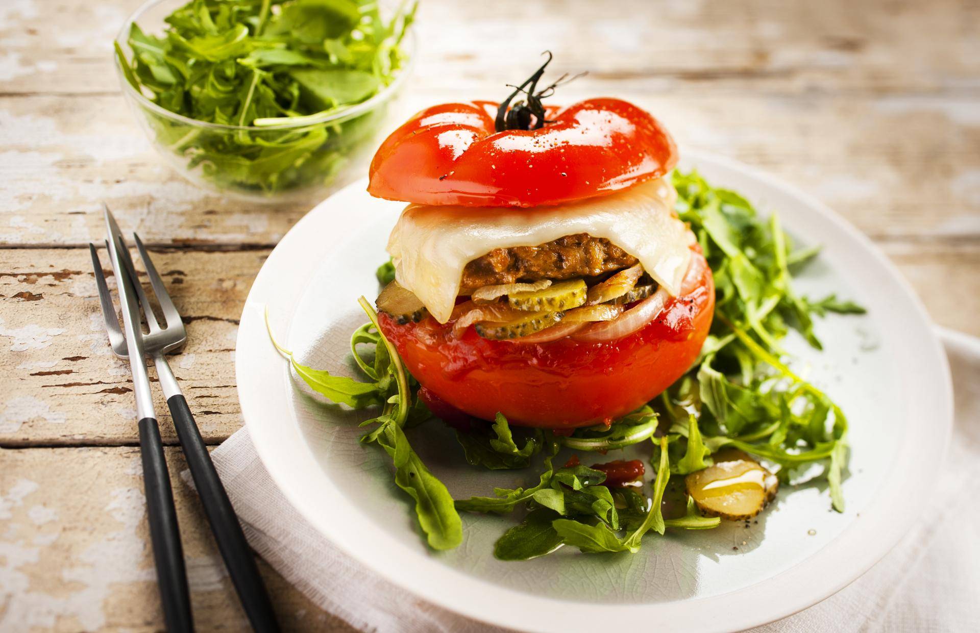 Hamburger végétarien - Recette Cookeo | Moulinex