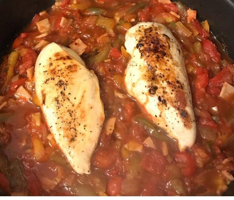 Poulet Basquaise léger - Recette Cookeo V3 | Moulinex