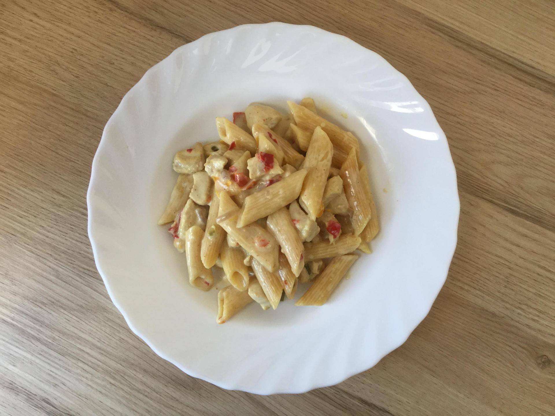 One pot poulet pasta coco curry - Recette Cookeo | Moulinex