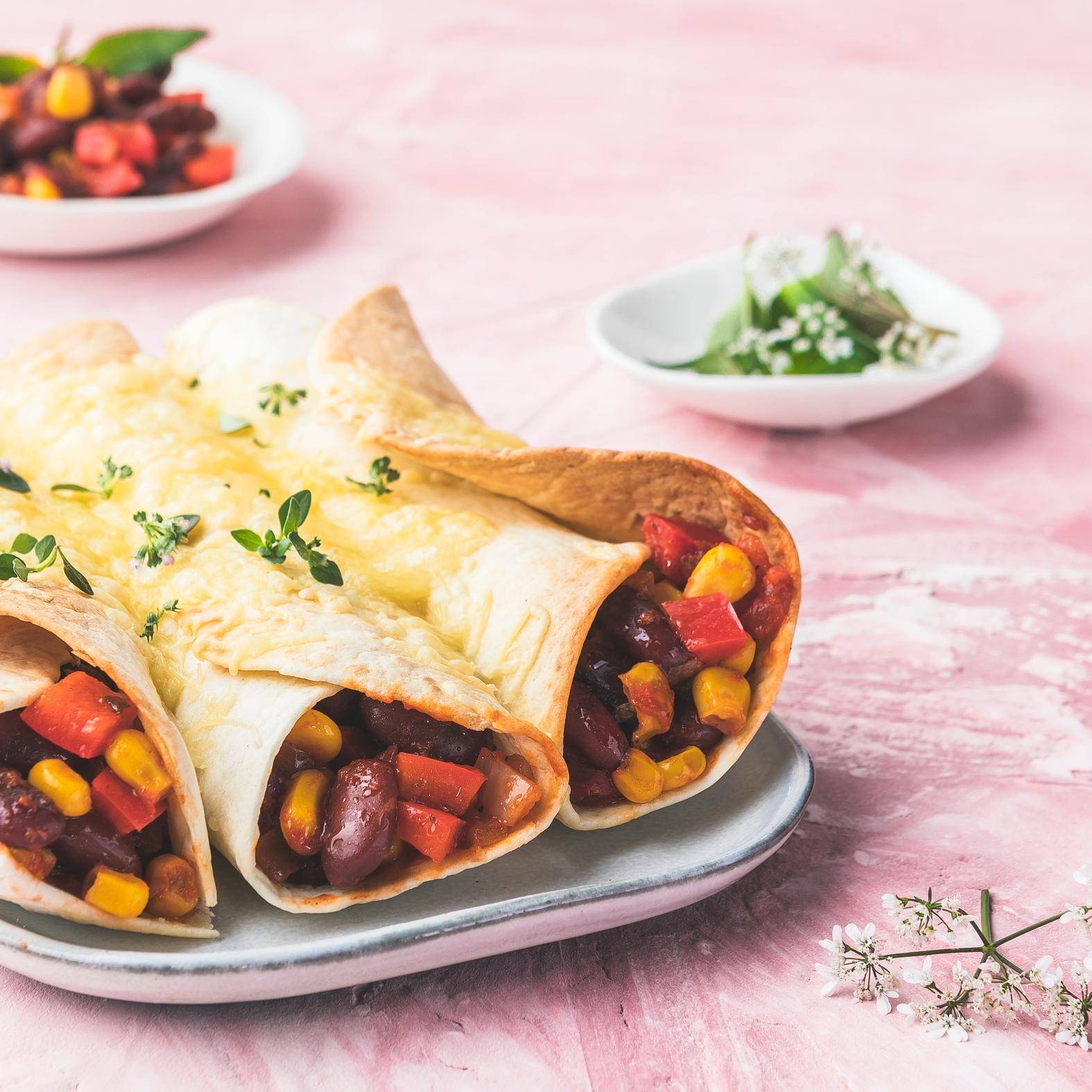 Enchiladas veggie - Recette Cookeo | Moulinex