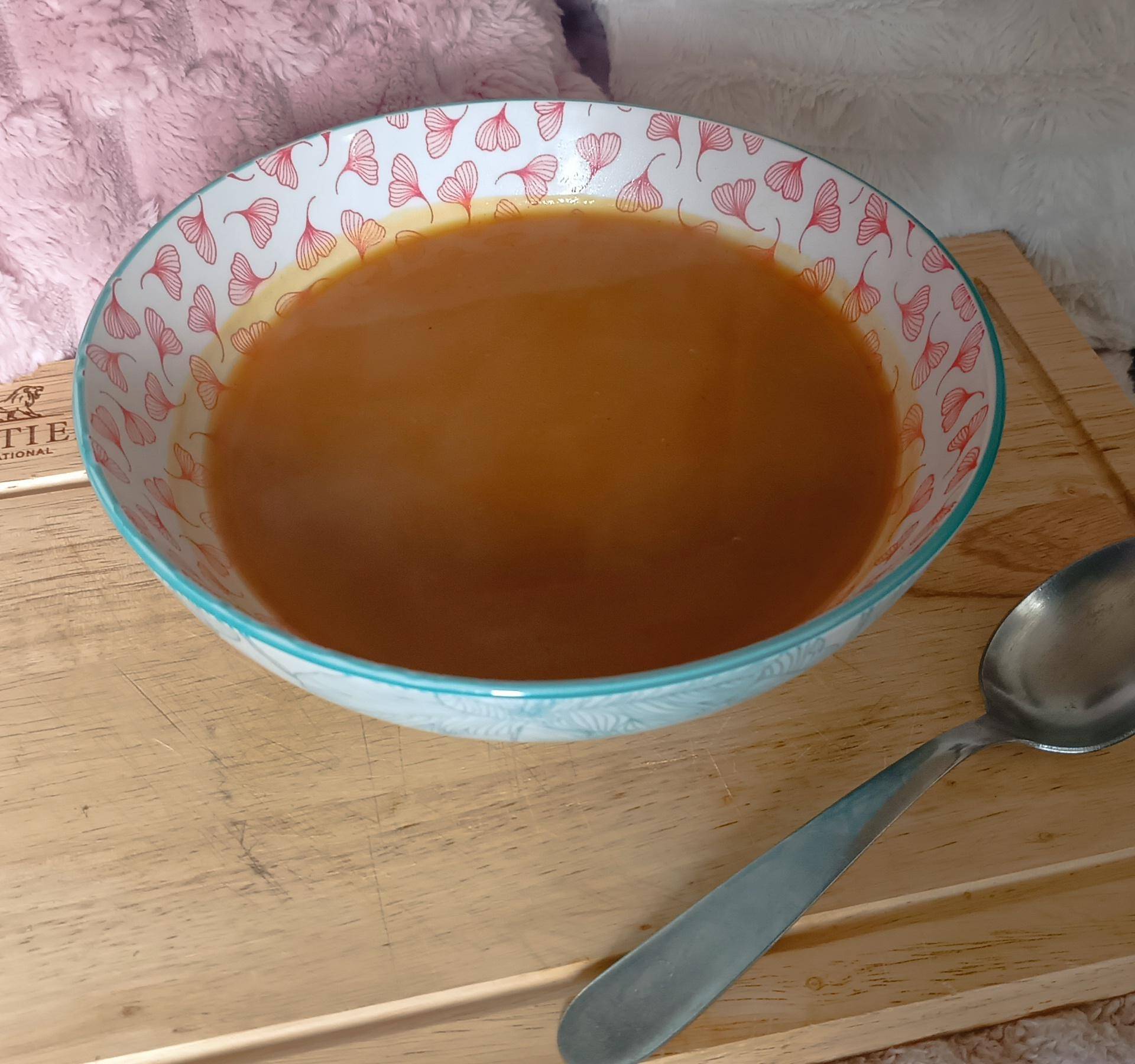 Soupe de potimarron butternut lardons - Recette Companion Connect | Moulinex