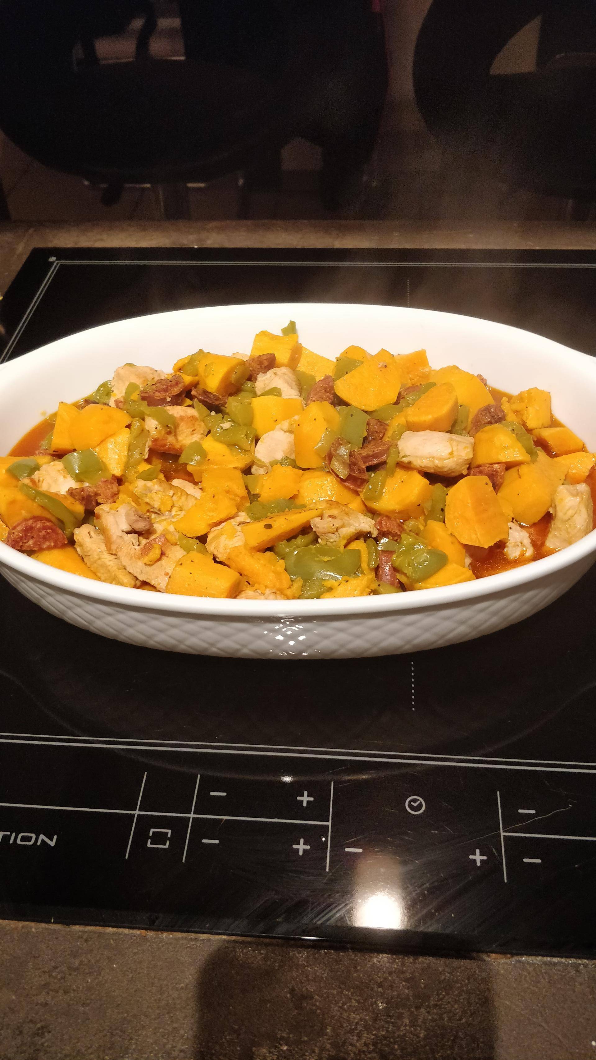 Sauté de dinde à la patate douce - Recette Cookeo | Moulinex