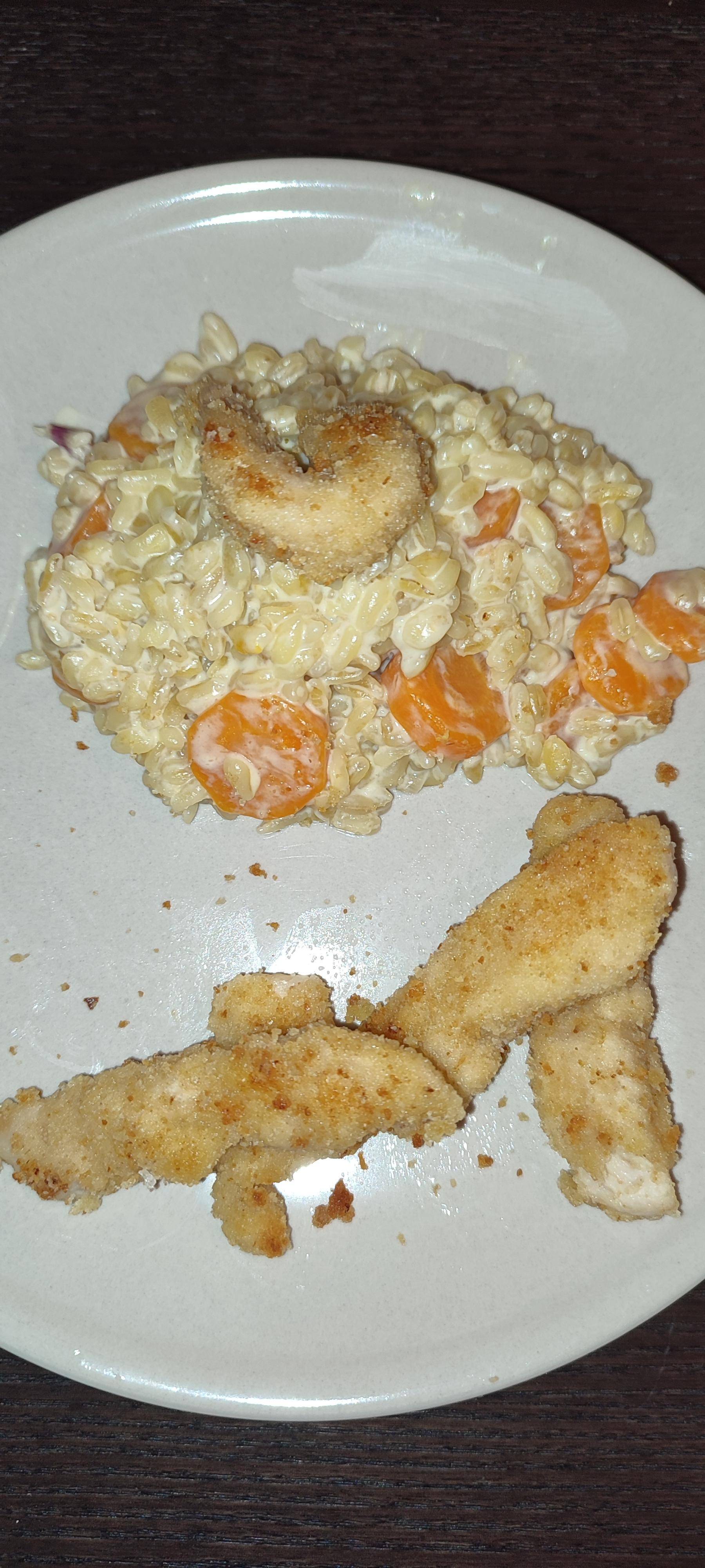 Blé carotte poulet pané - Recette Cookeo V3 | Moulinex