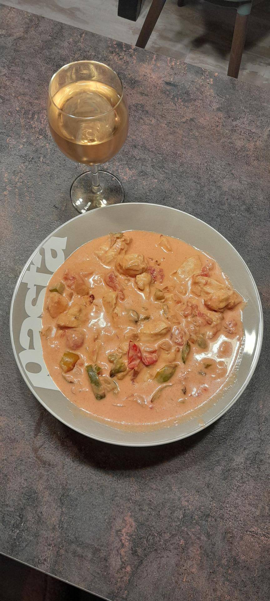 Poulet coco curry - Recette Dual EasyFry&Grill | Moulinex