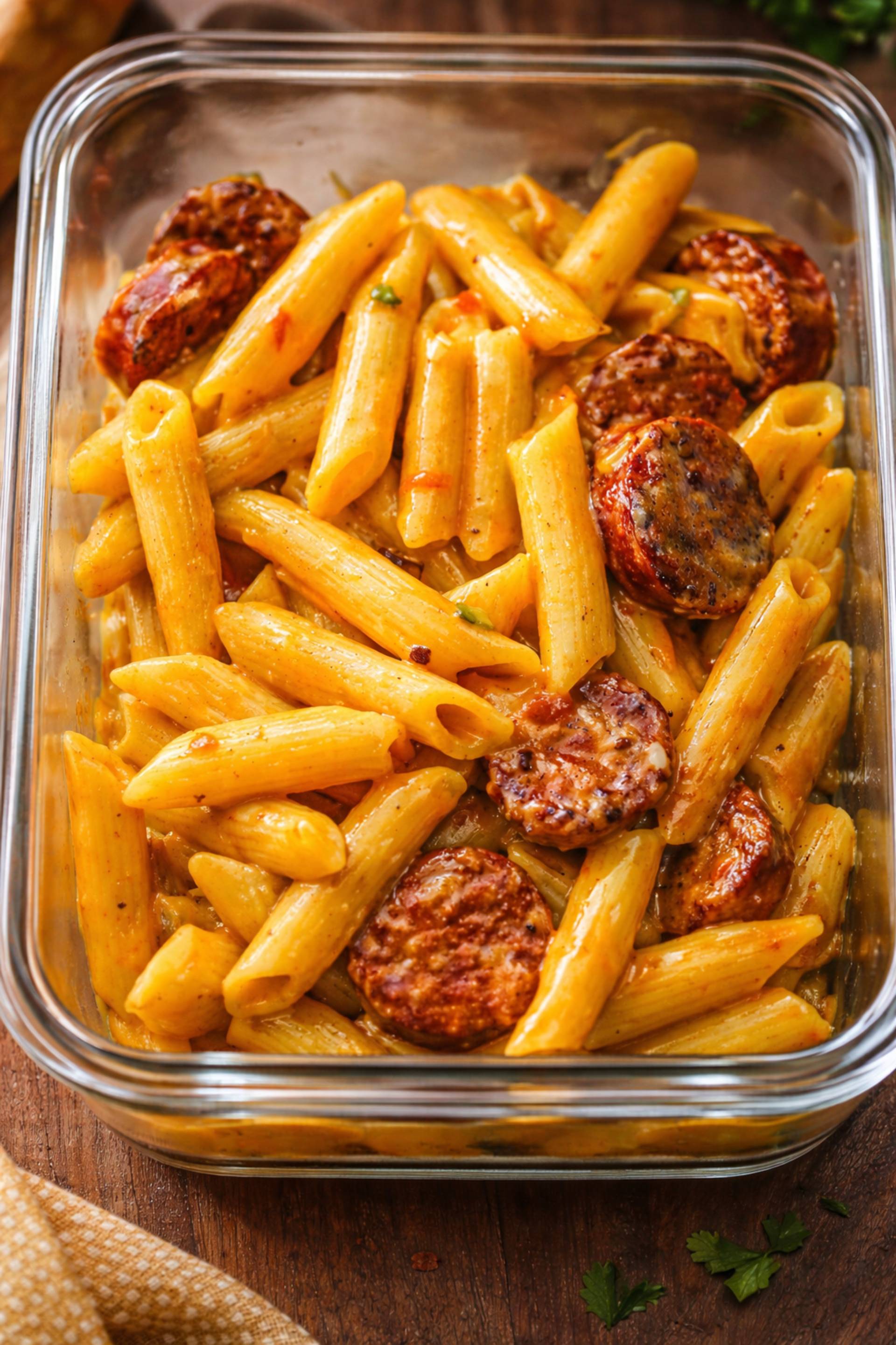 Pâtes au chorizo de IsaCC - Recette Cookeo | Moulinex