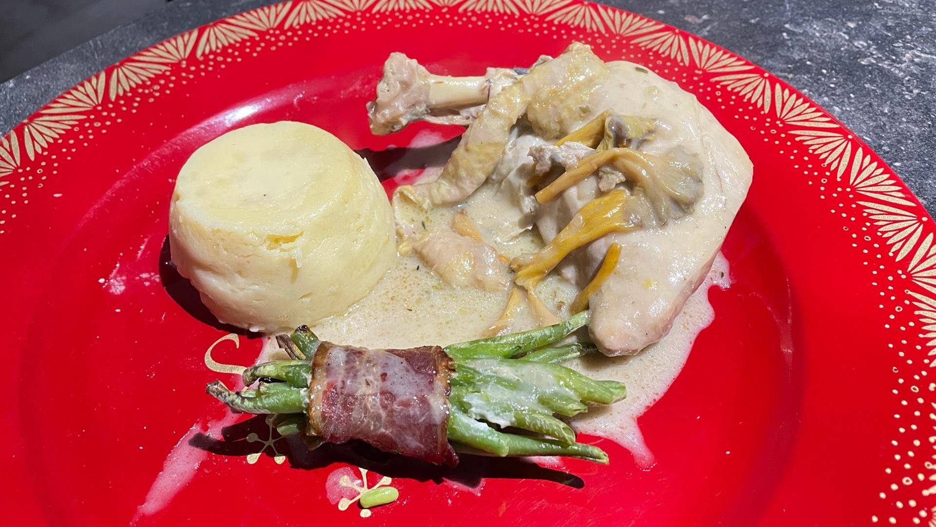 Suprême de pintade aux girolles - Recette Cookeo V3 | Moulinex