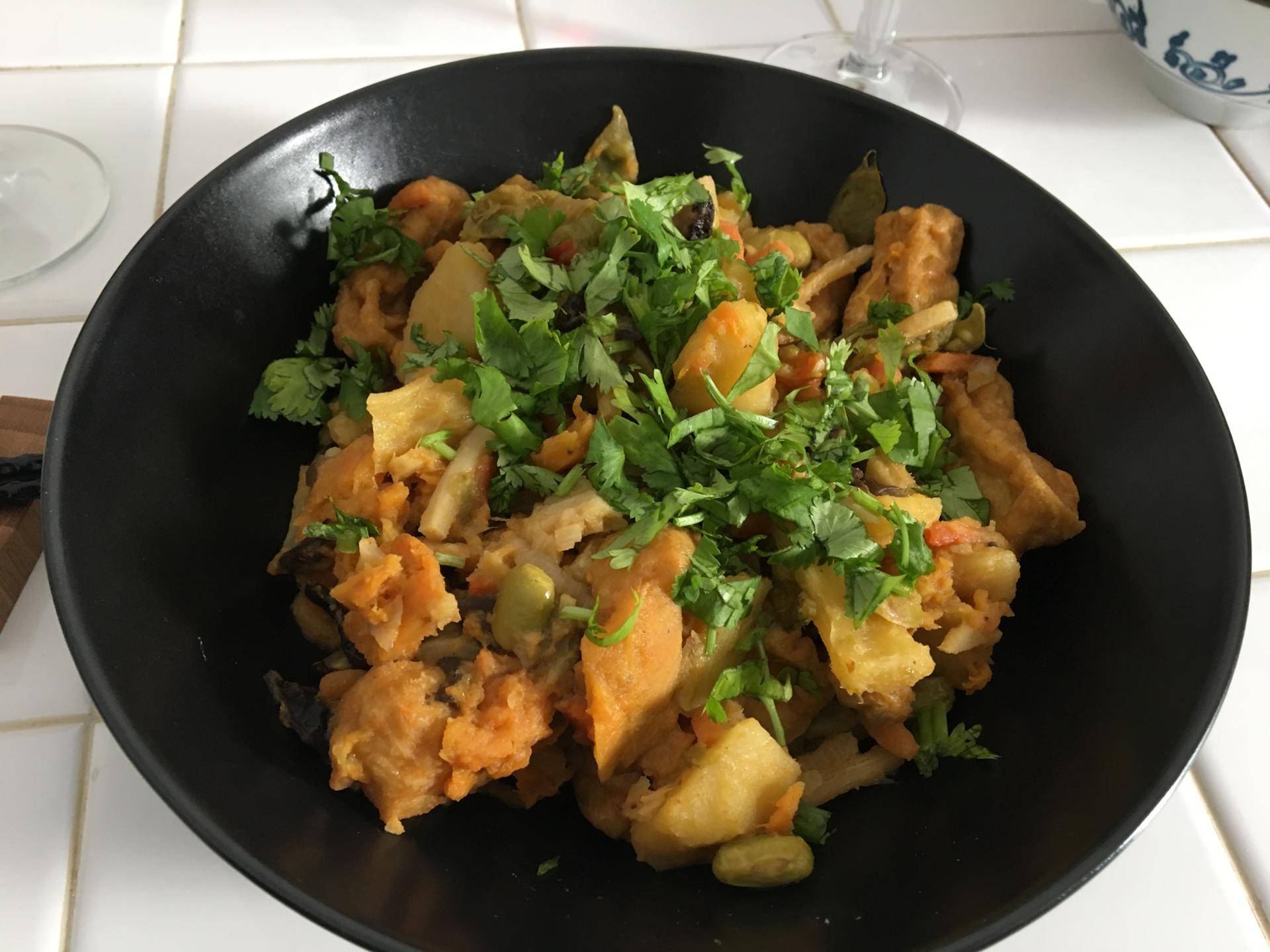 Curry vert Thaï végétarien - Recette Cookeo | Moulinex