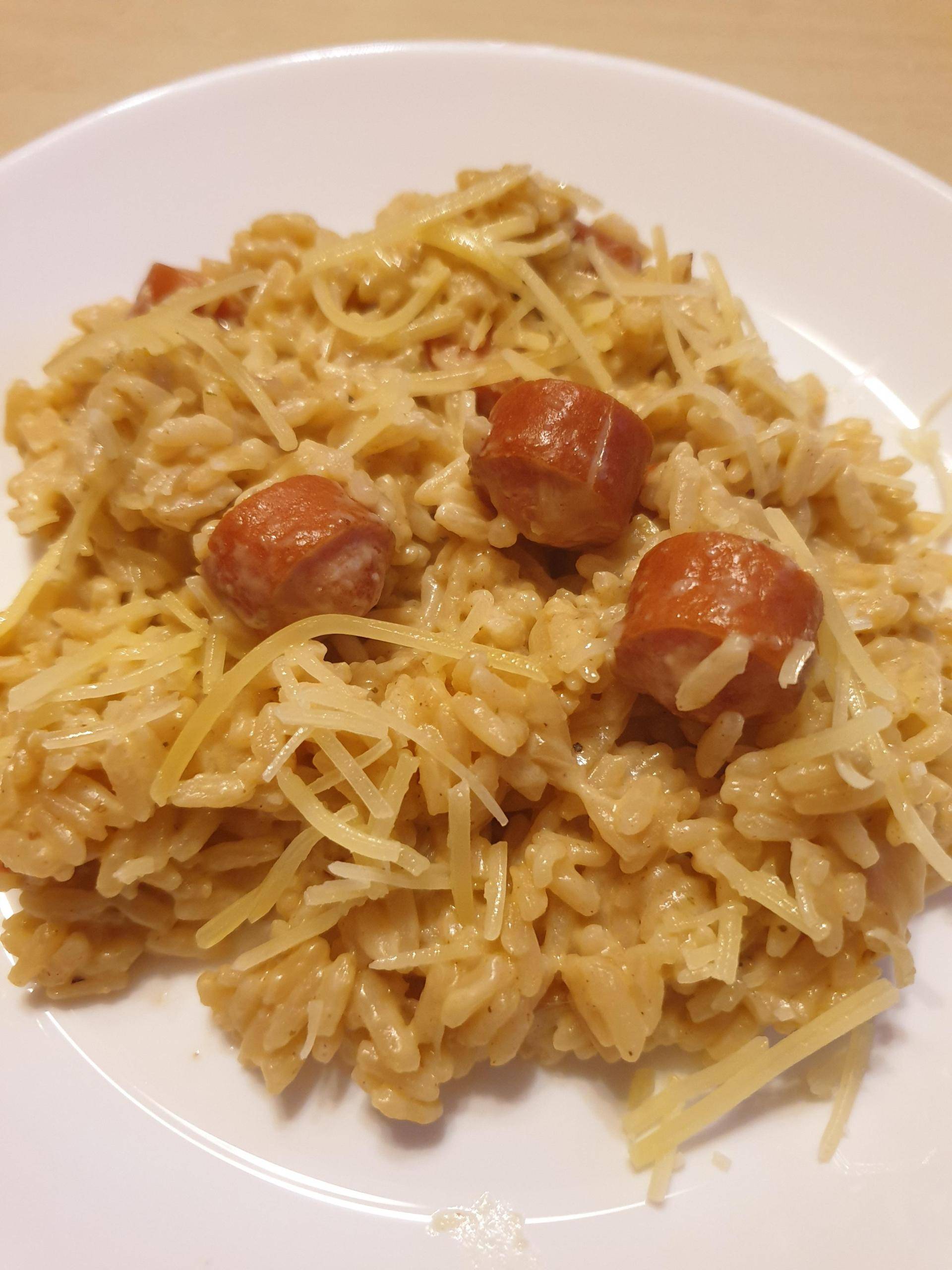 RIZ et KNACKIS à la MOUTARDE - Recette Cookeo | Moulinex