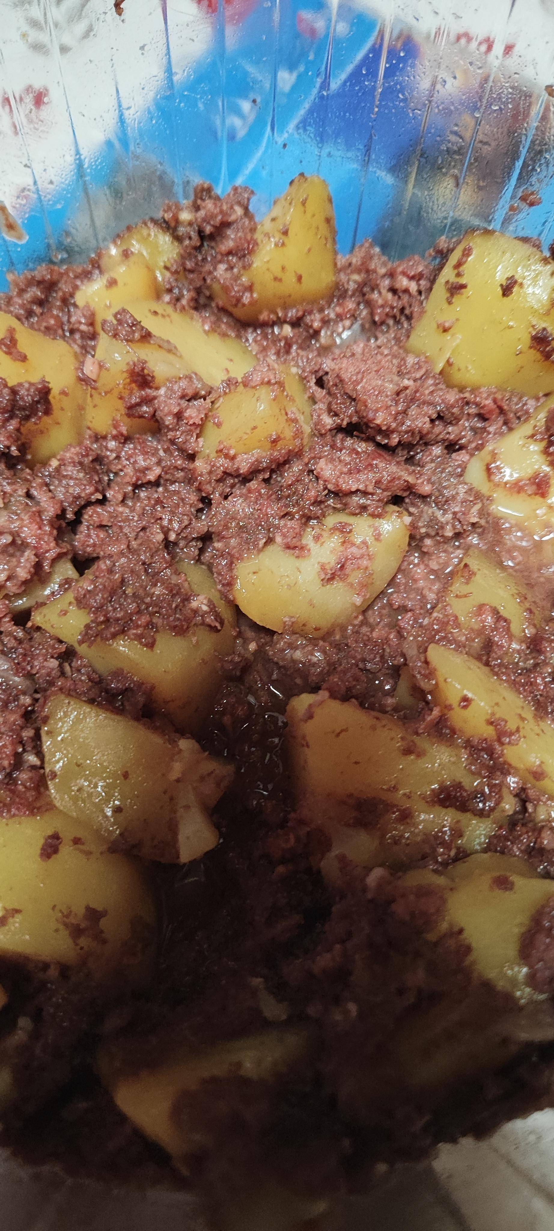 Pomme de terre au corned de beef - Recette Cookeo | Moulinex