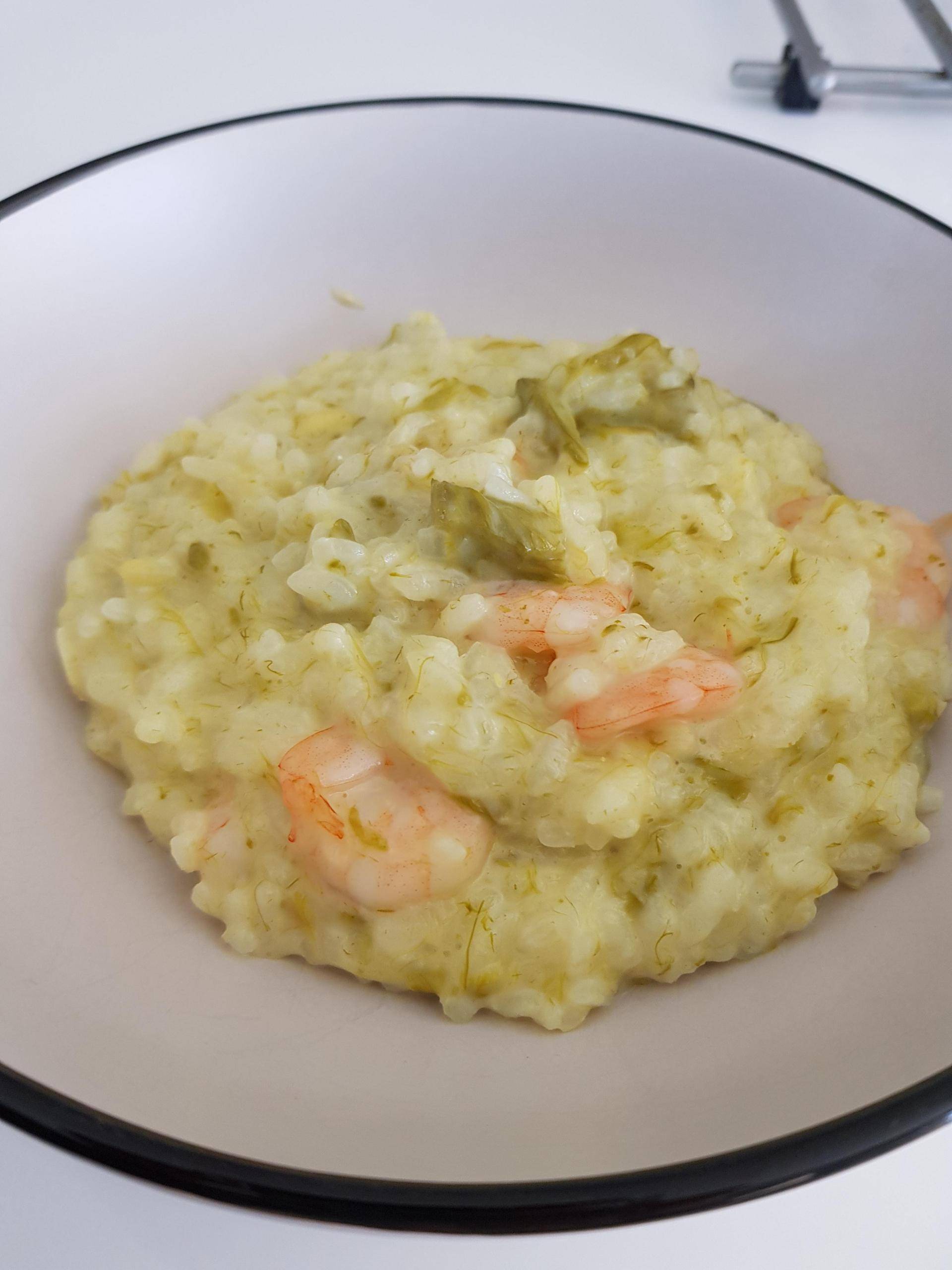 Risotto crevettes asperges - Recette Companion Connect XL | Moulinex