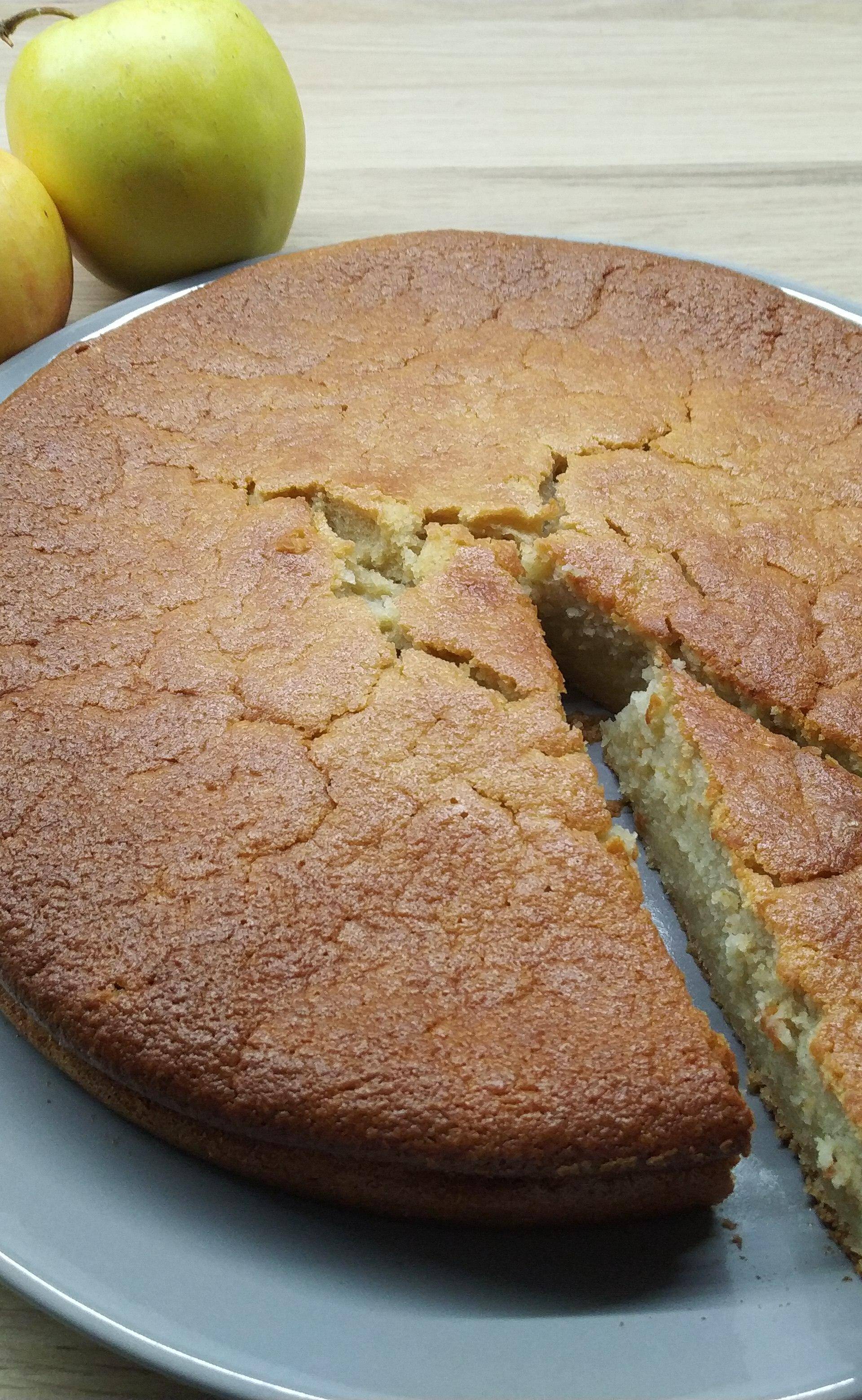 Gateau Au Yaourt Aux Pommes Rapees