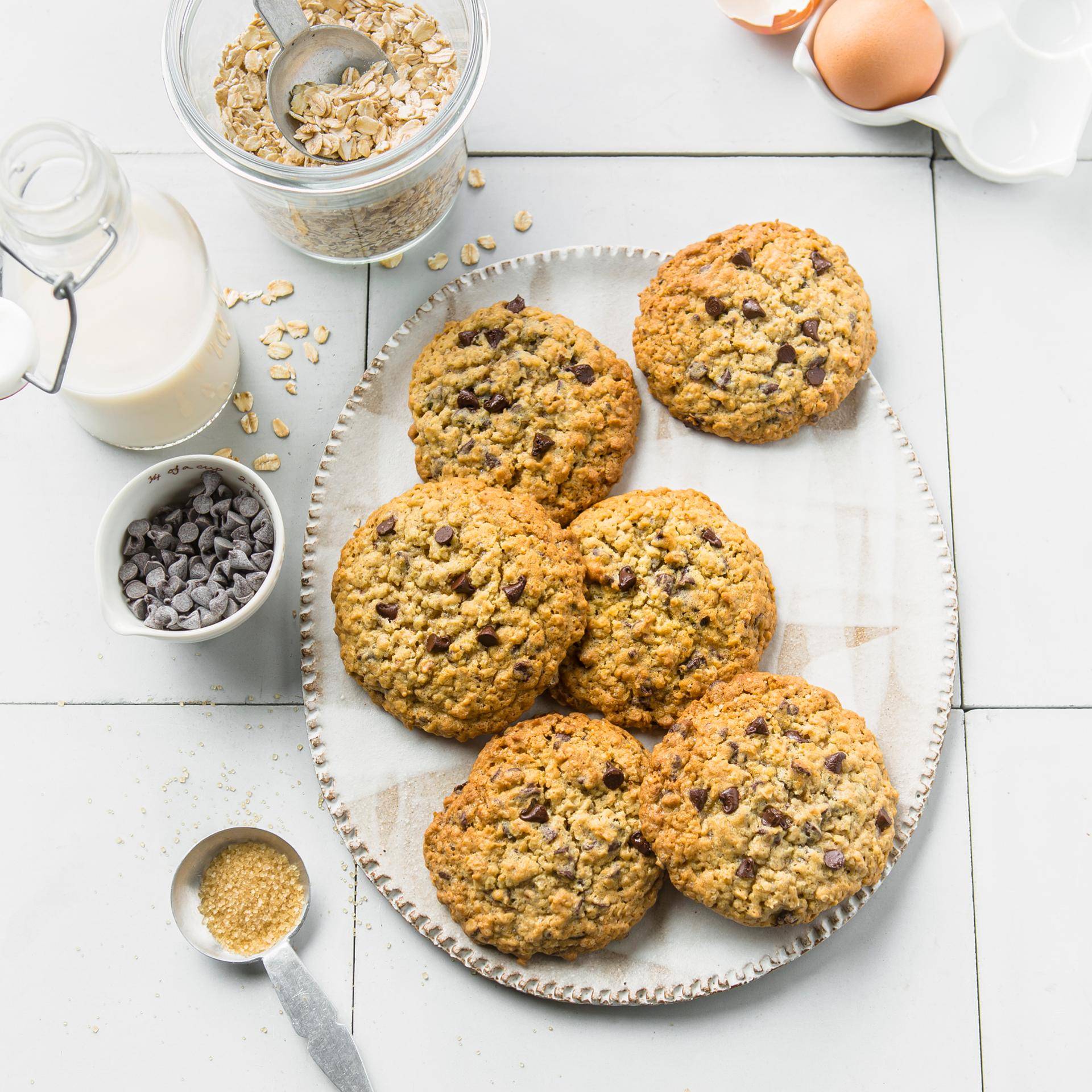 Cookies aux flocons d’avoine - Recette Companion | Moulinex