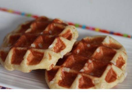 Gaufres liégeoises - Recette Companion Connect | Moulinex
