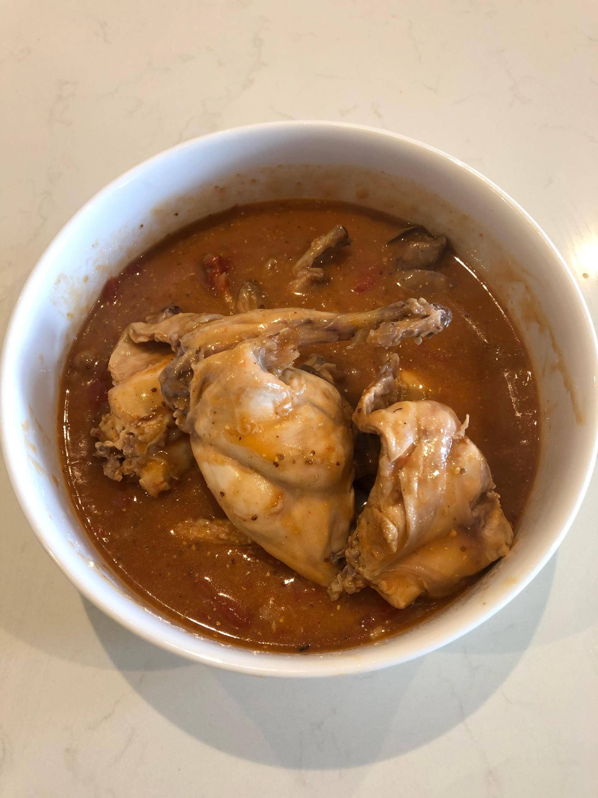 Lapin à la moutarde - Recette Companion Connect XL | Moulinex