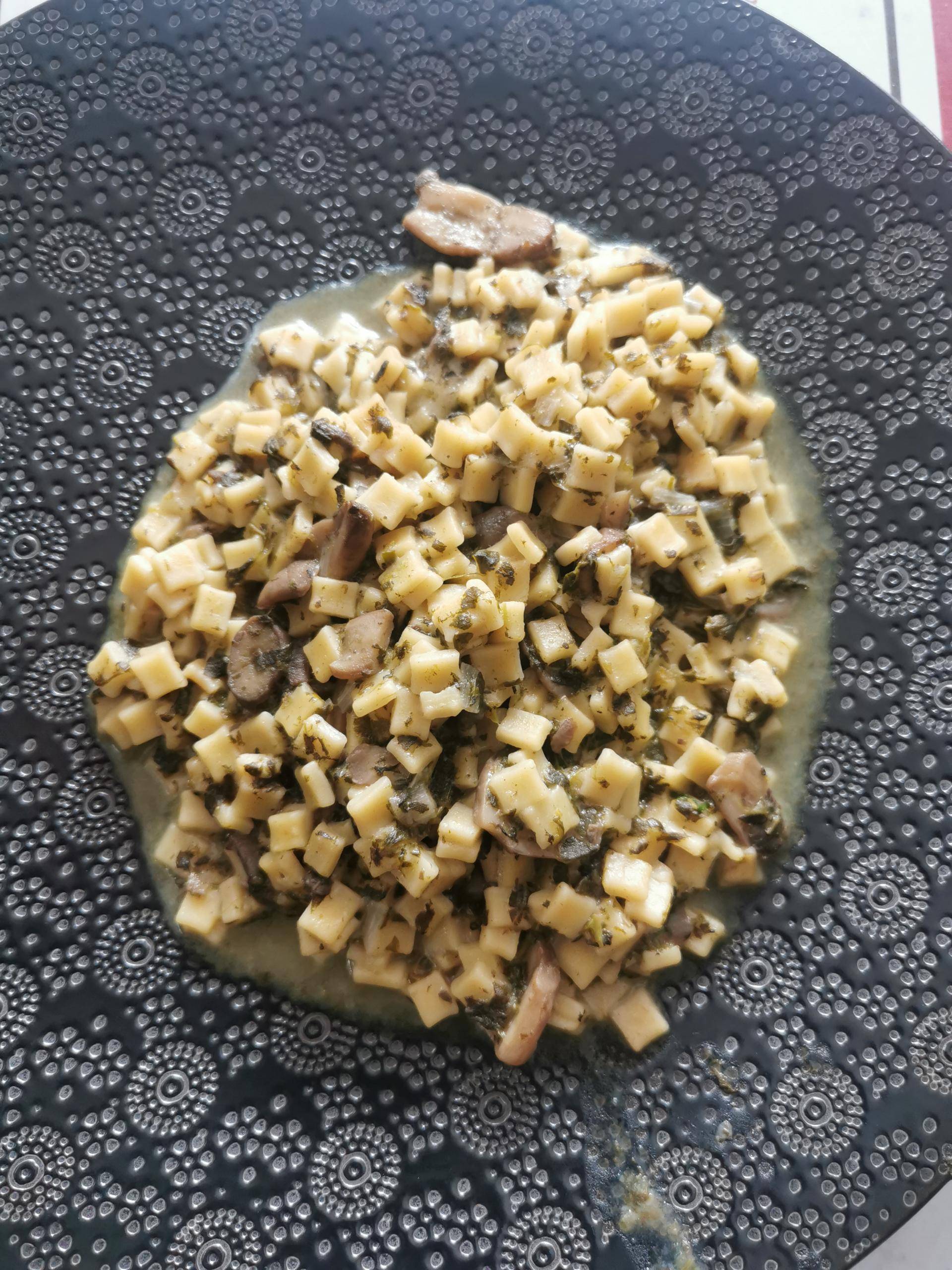 Risotto de crozets aux champignons - Recette Cookeo | Moulinex