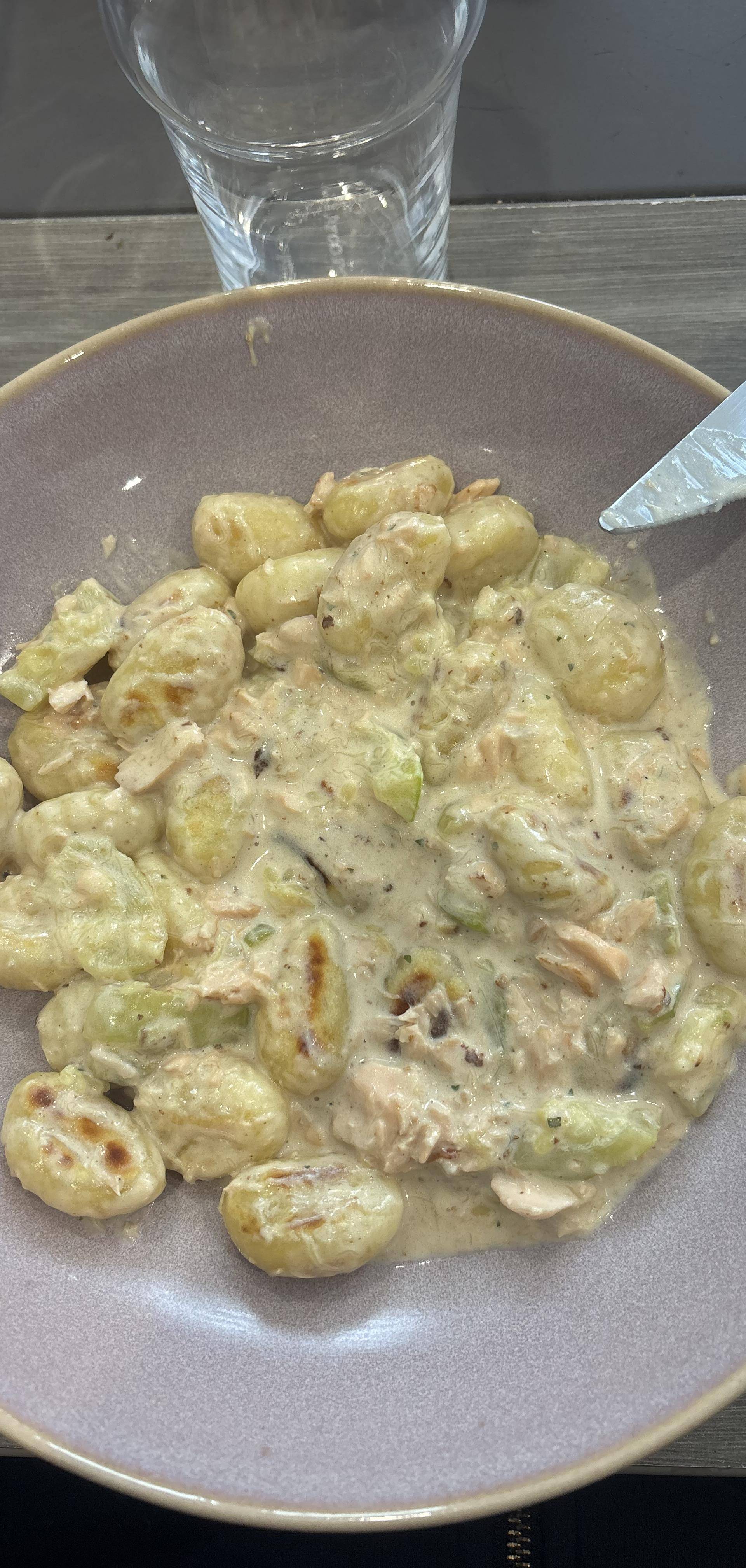 Gnocchi saumon courgettes - Recette Cookeo | Moulinex